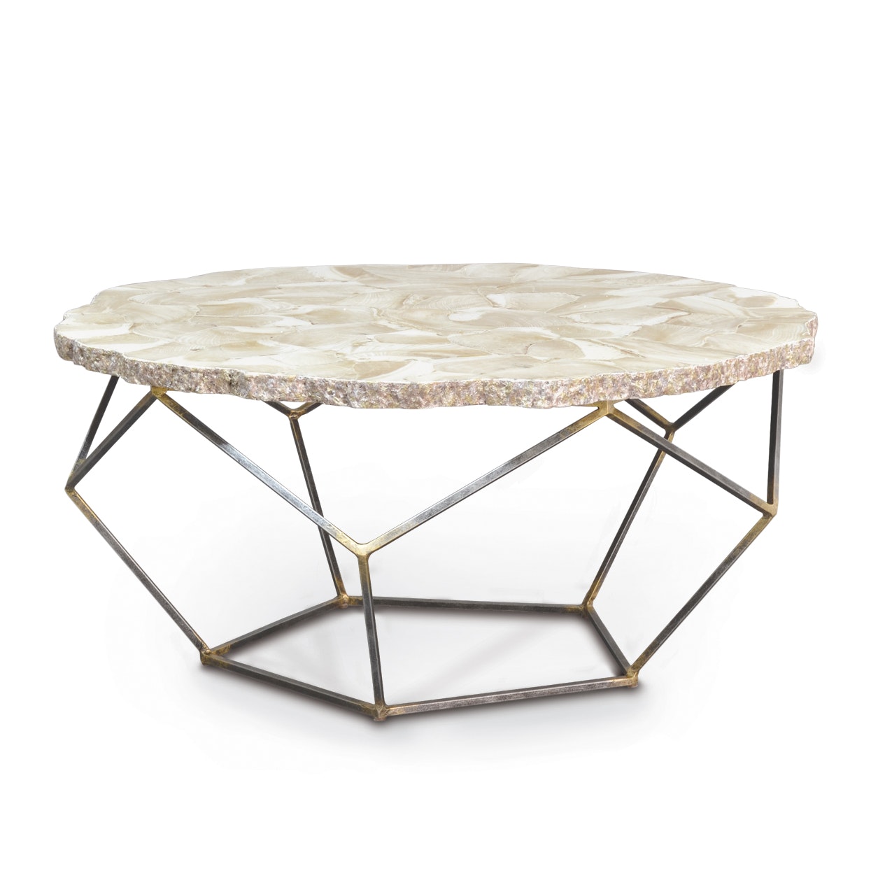 Palecek LOREN FOSSILIZED CLAM COFFEE TABLE 7141-79