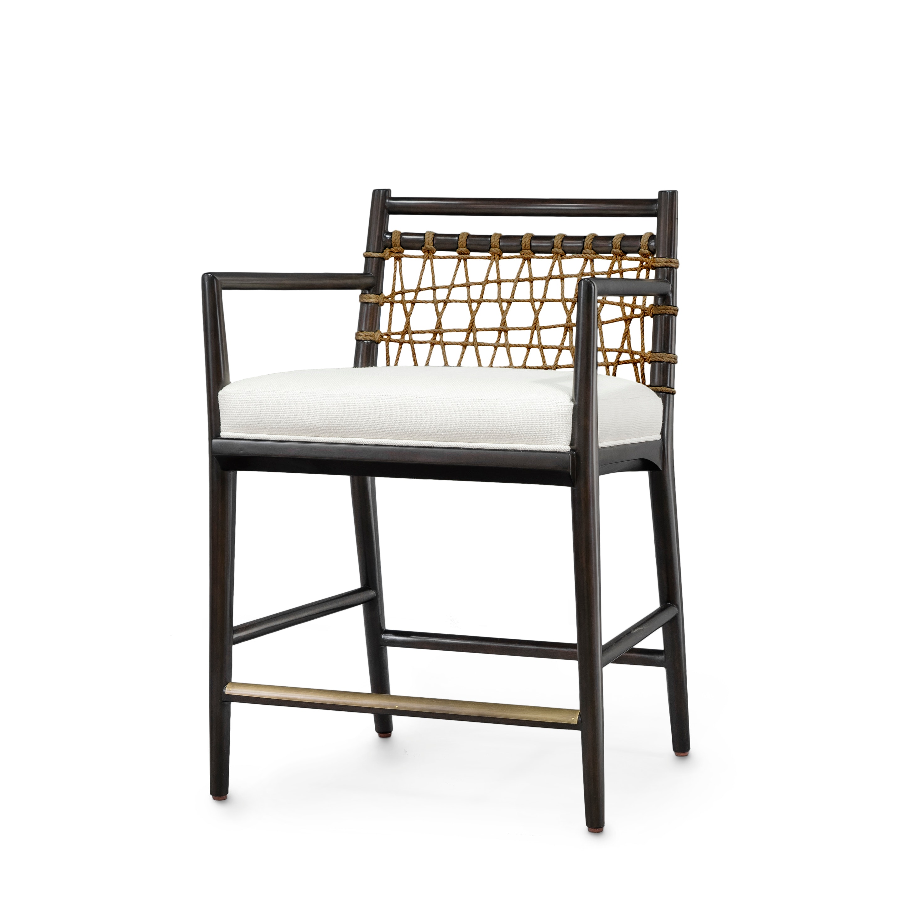 Palecek PRATT 24" COUNTER STOOL, ESPRESSO 7145-79