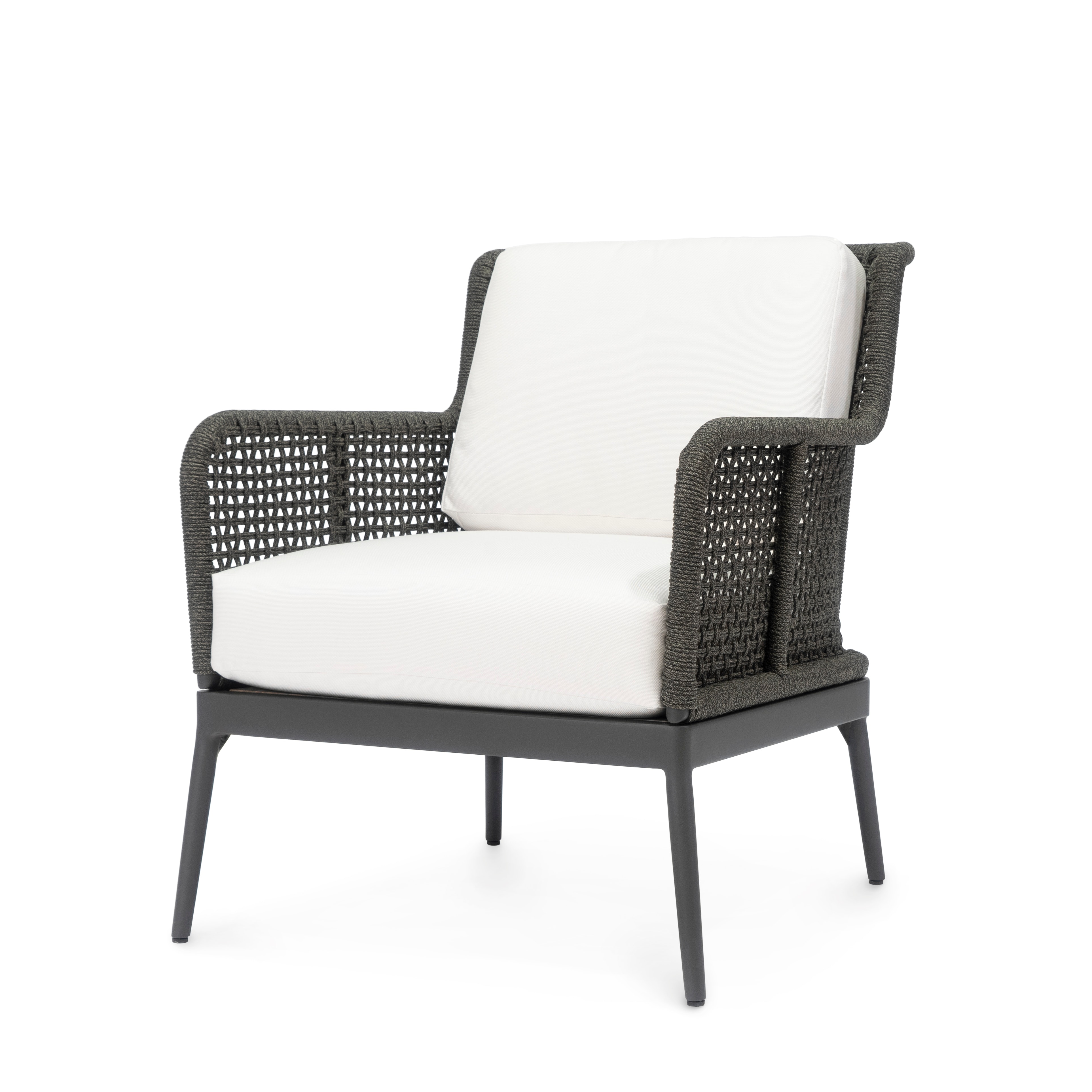 Palecek SOMERSET OUTDOOR LOUNGE CHAIR CHARCOAL 7193-31
