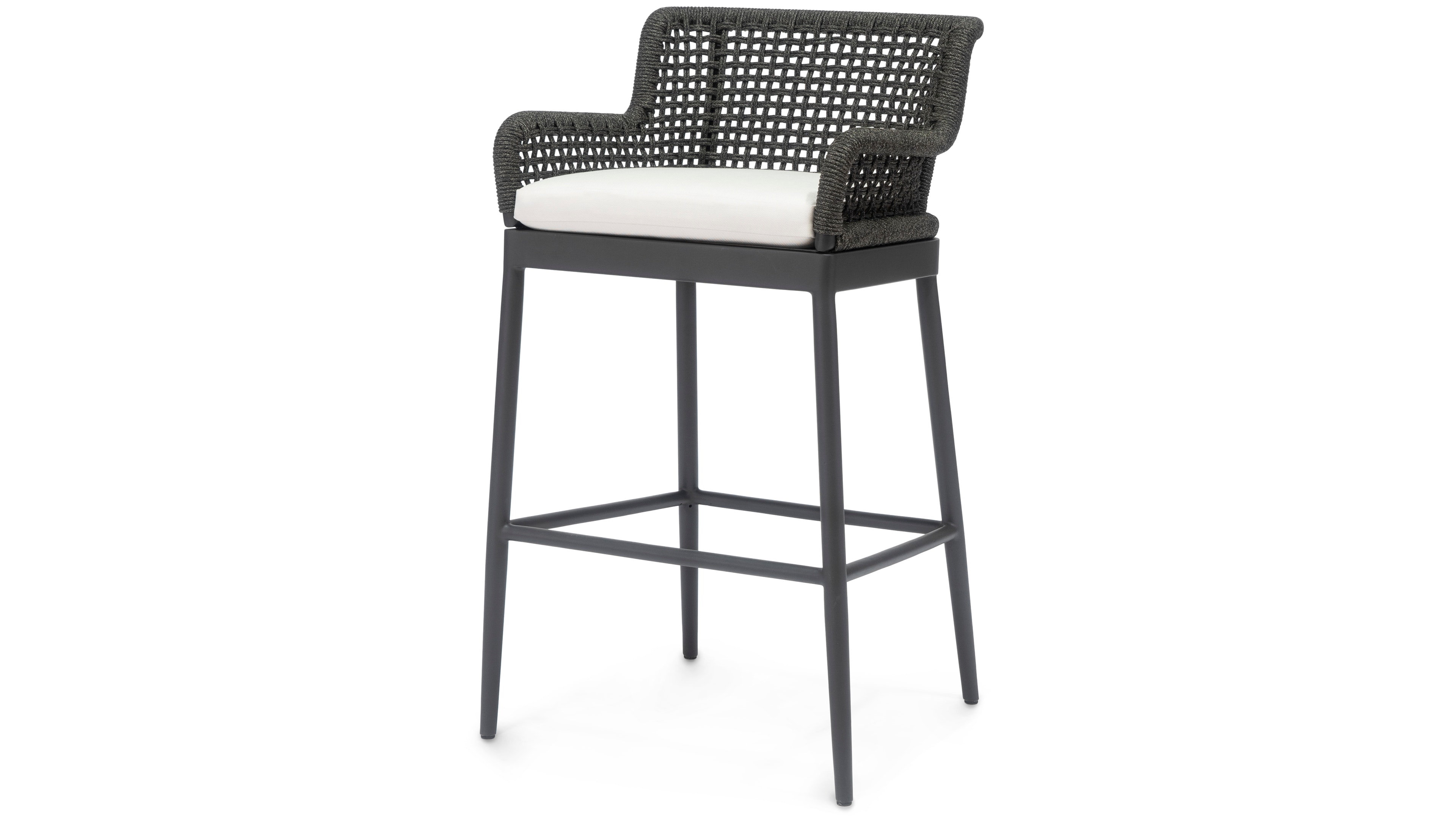 Palecek SOMERSET OUTDOOR 30" BARSTOOL CHARCOAL 7200-31