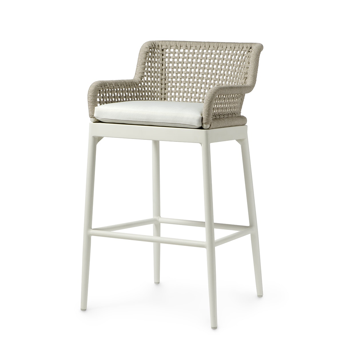 Palecek SOMERSET OUTDOOR 30" BARSTOOL, IVORY 7200-41