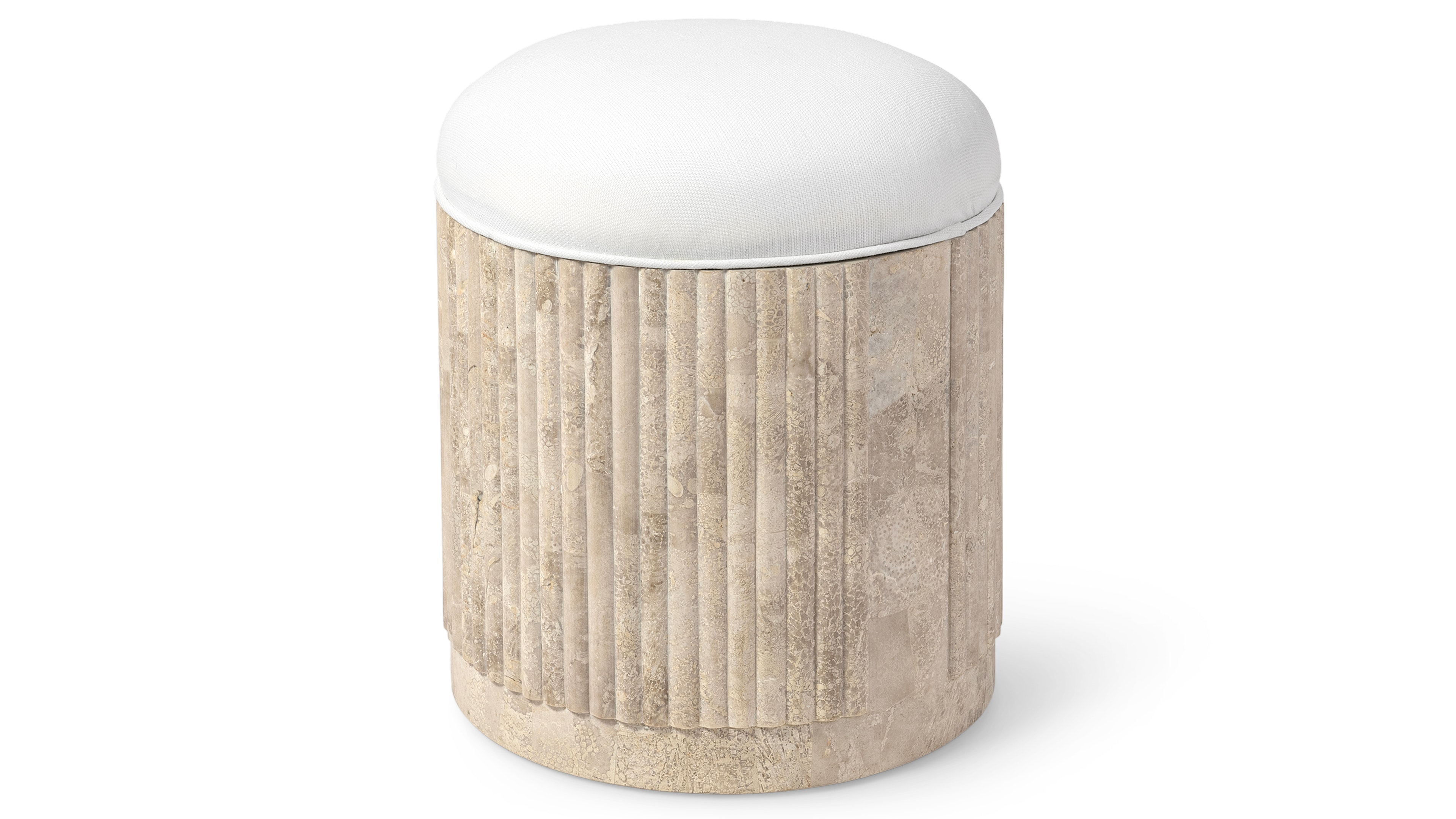 Palecek BELPORT STONE STOOL 7223-79