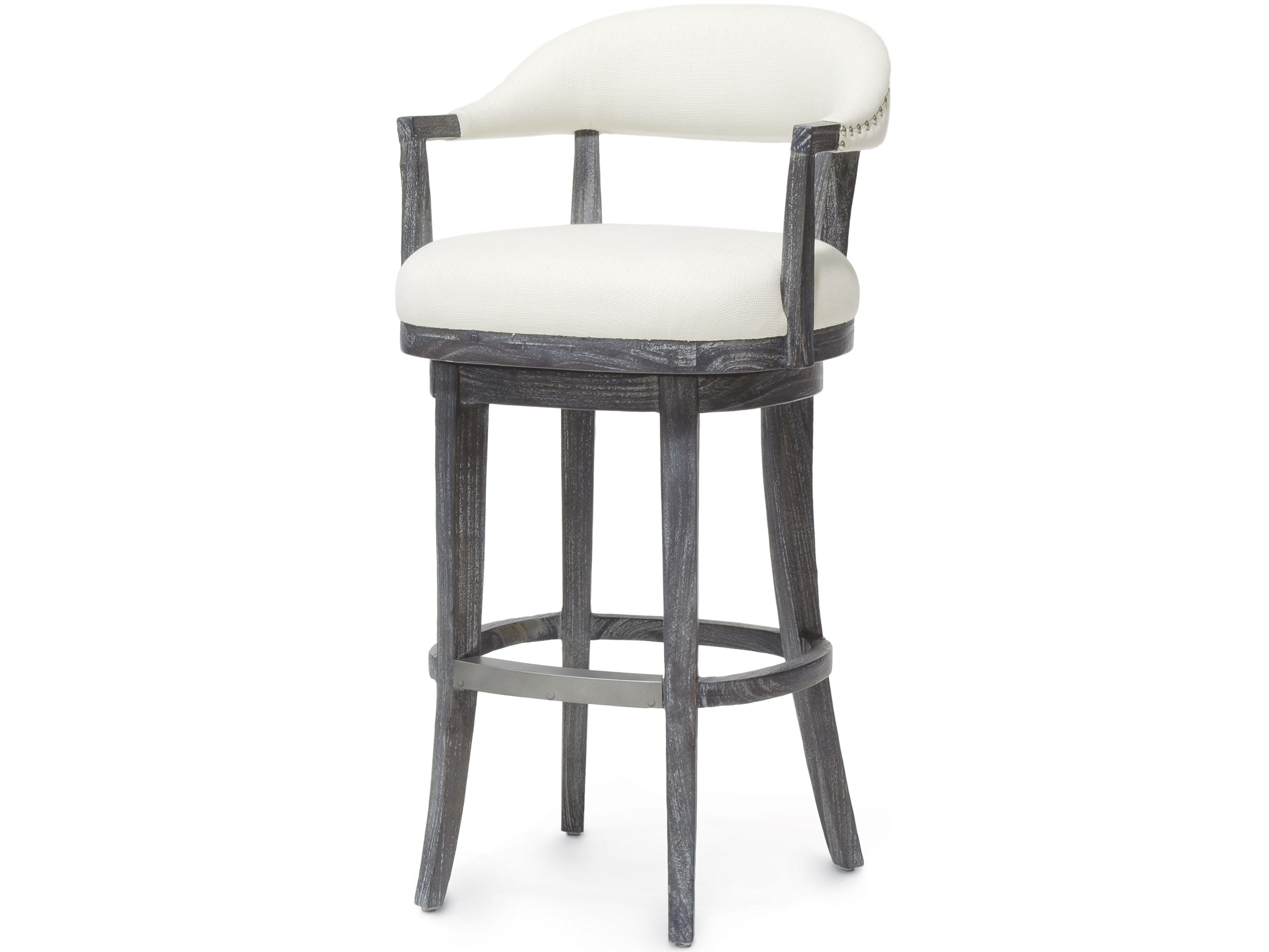 Palecek MENLO 30" SWIVEL BARSTOOL DISTRESSED 7238