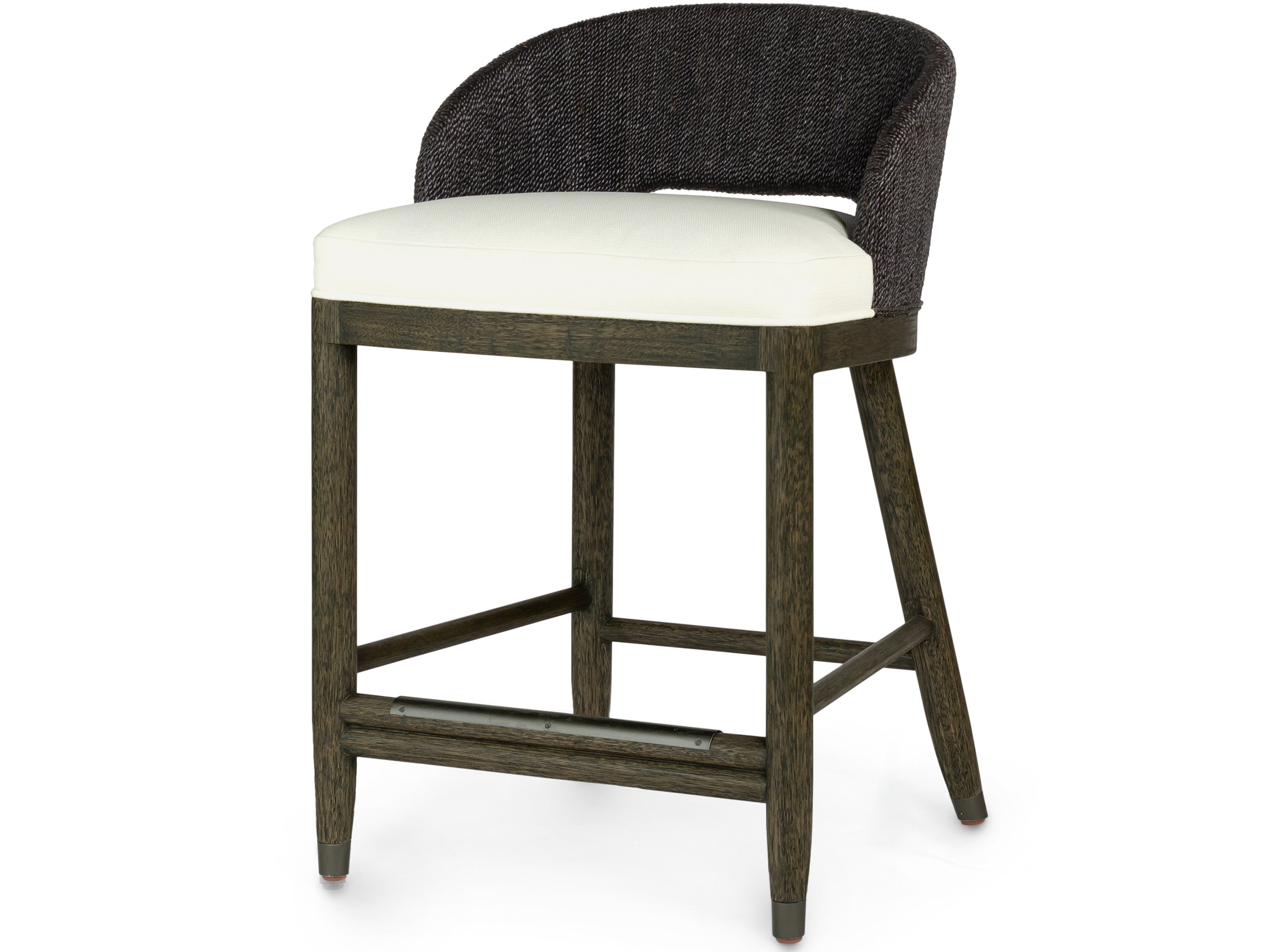 Palecek PRESCOTT 24" COUNTER STOOL CHARCOAL 7246-69