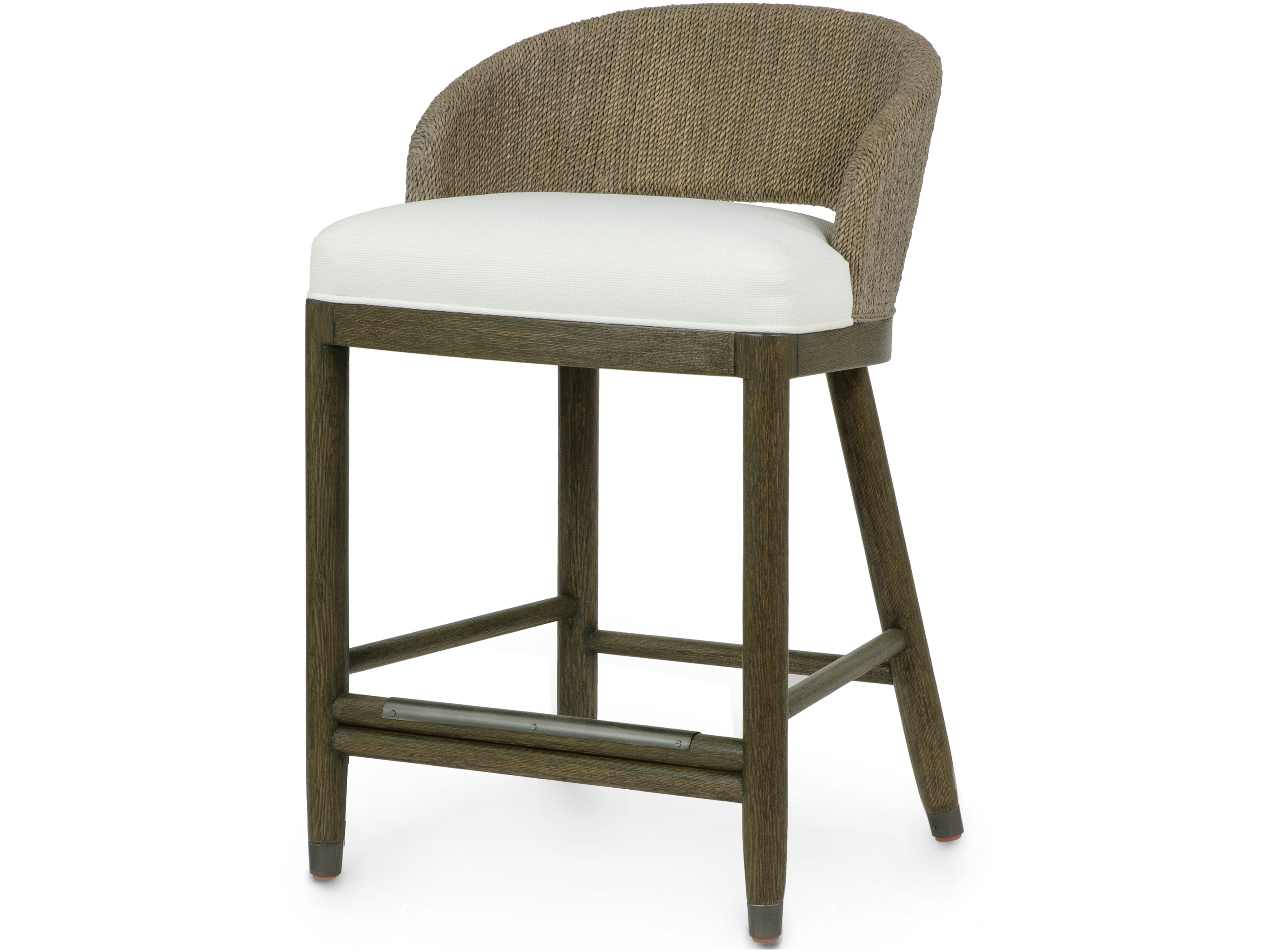 Palecek PRESCOTT 24" COUNTER STOOL ASH GREY 7246-89