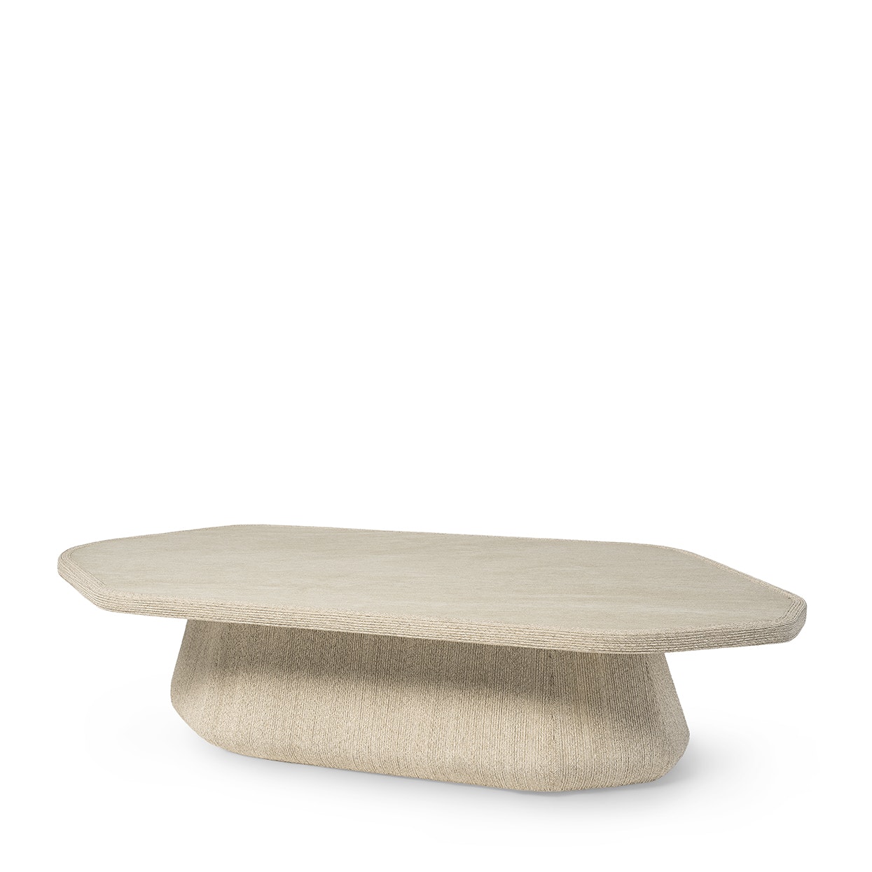 Palecek TIVOLI OUTDOOR COFFEE TABLE, LARGE, SAND 7283-41