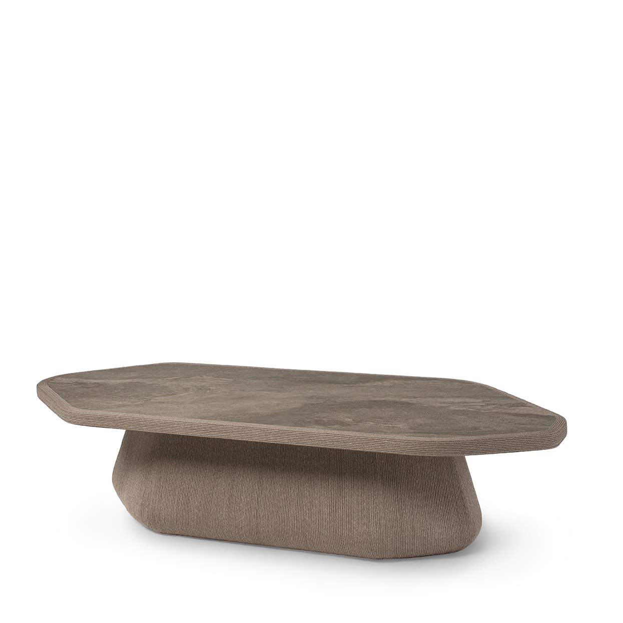 Palecek TIVOLI OUTDOOR COFFEE TABLE, LARGE, EARTH 7283-77