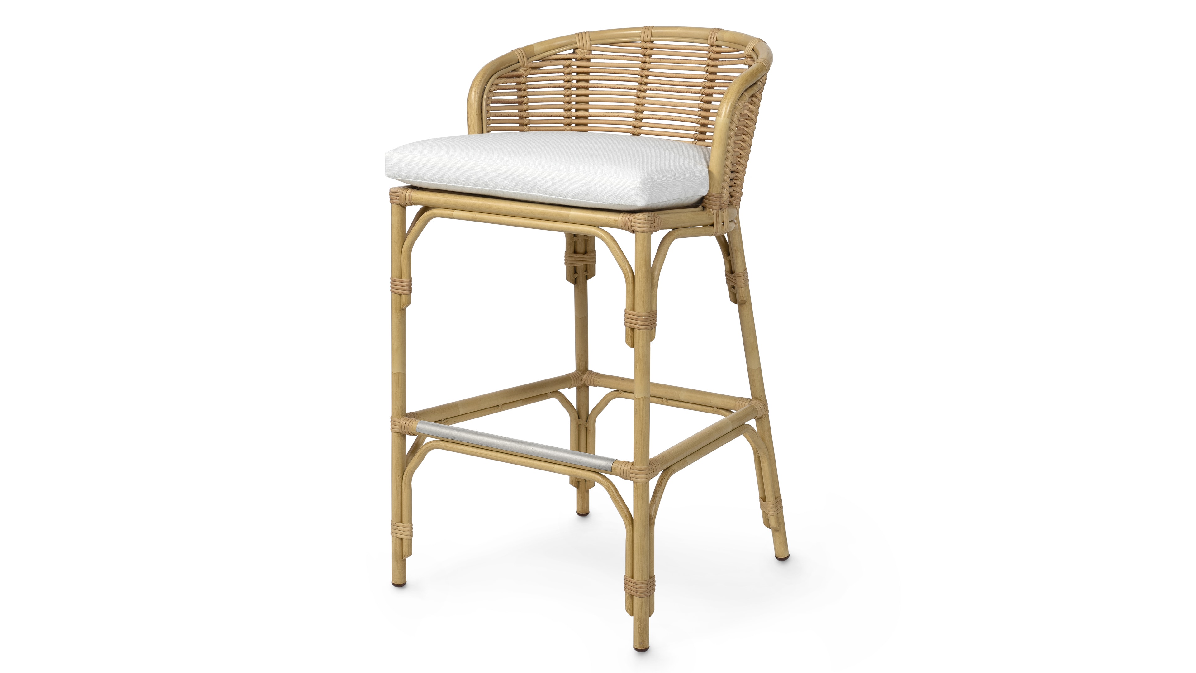 Palecek CAMINO OUTDOOR 30" BARSTOOL, NATURAL 7304-01