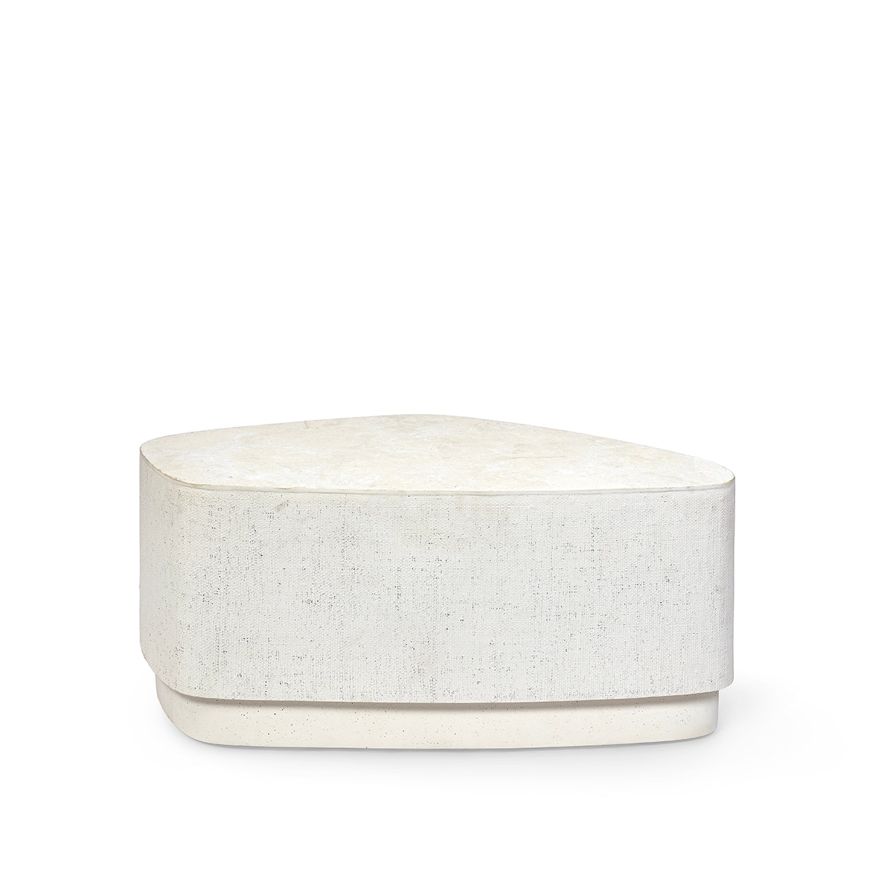 Palecek HOLLAND OUTDOOR COFFEE TABLE SHORT, WHITE 7316-05