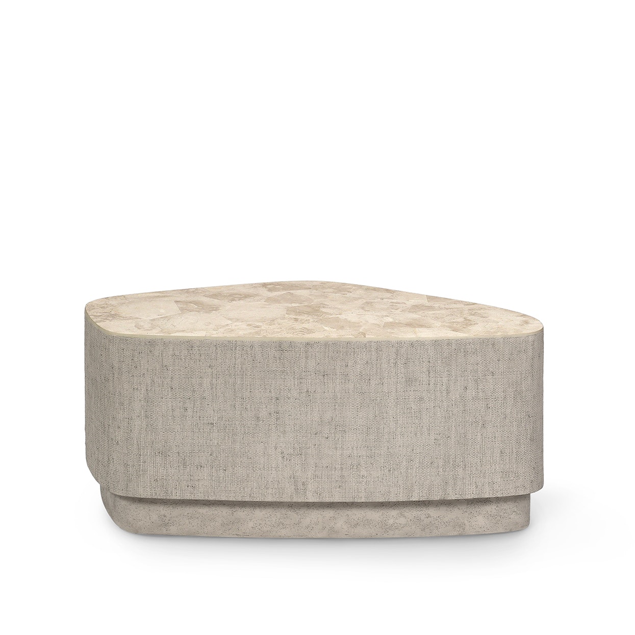 Palecek HOLLAND OUTDOOR COFFEE TABLE SHORT, NATURAL 7316-77