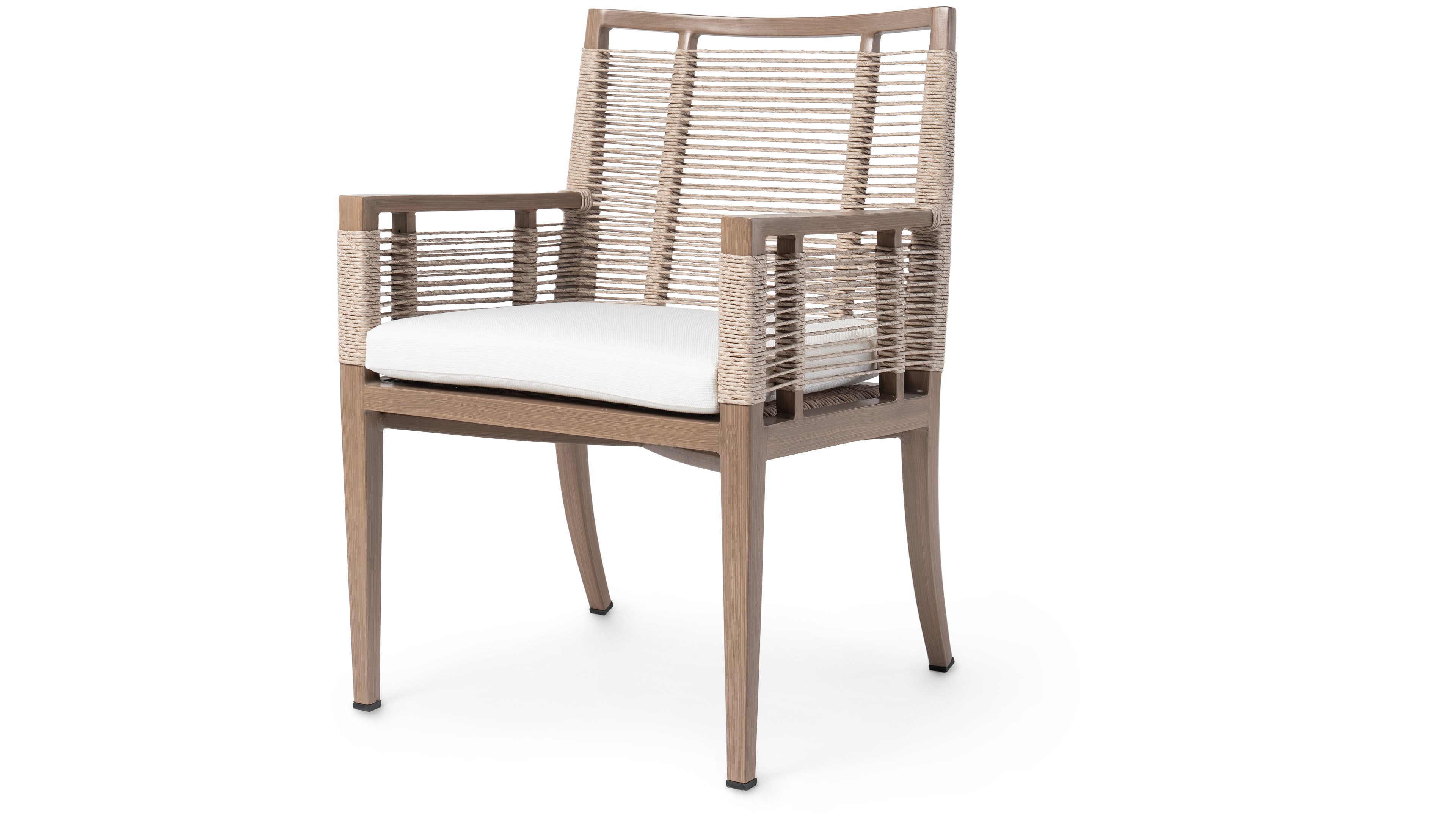 Palecek AMALFI OUTDOOR ALUMINUM ARM CHAIR 7343-02