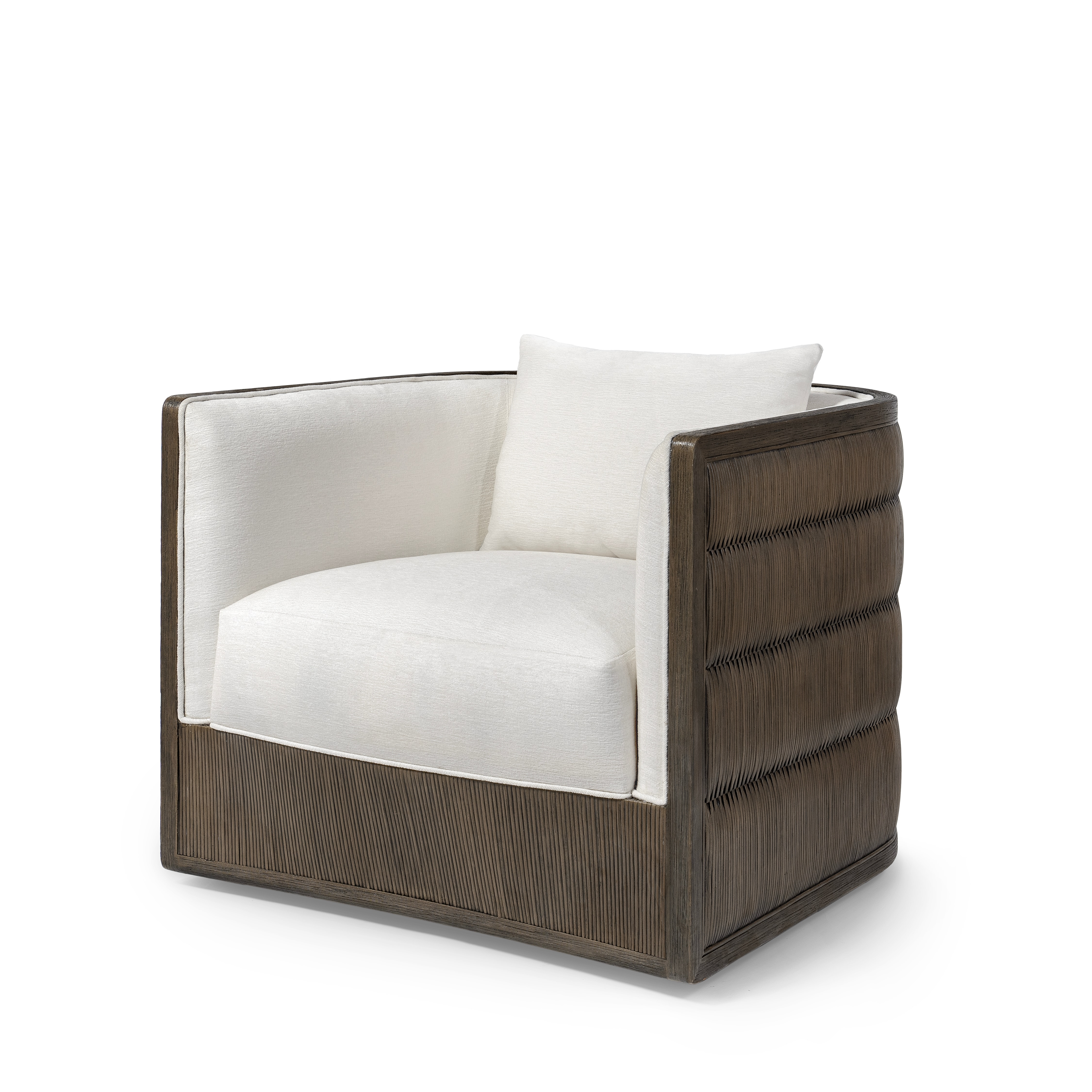 Palecek TUCKER SWIVEL LOUNGE CHAIR 7346