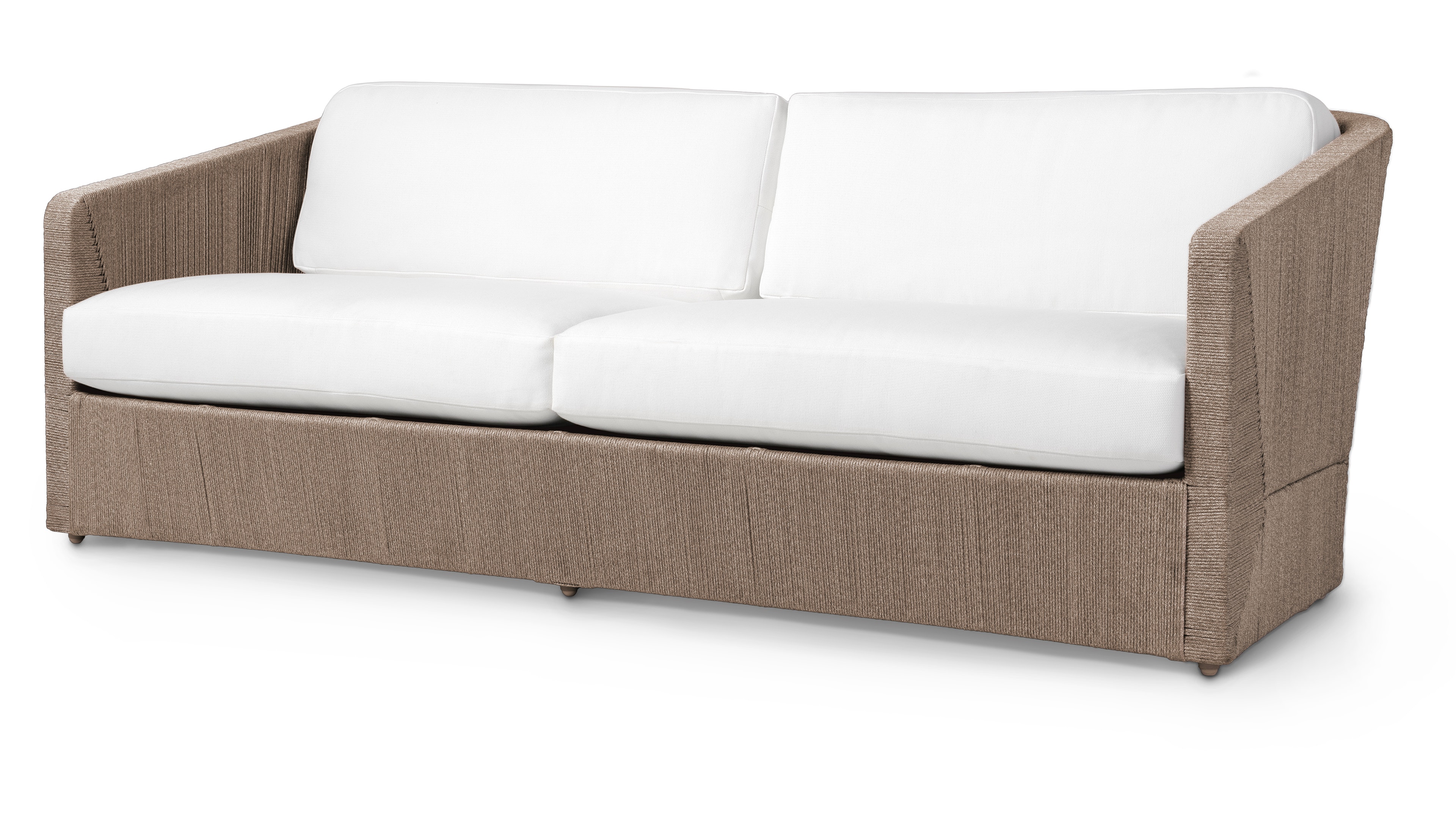 Palecek CARMINE OUTDOOR SOFA, DARK TAN 7348-83