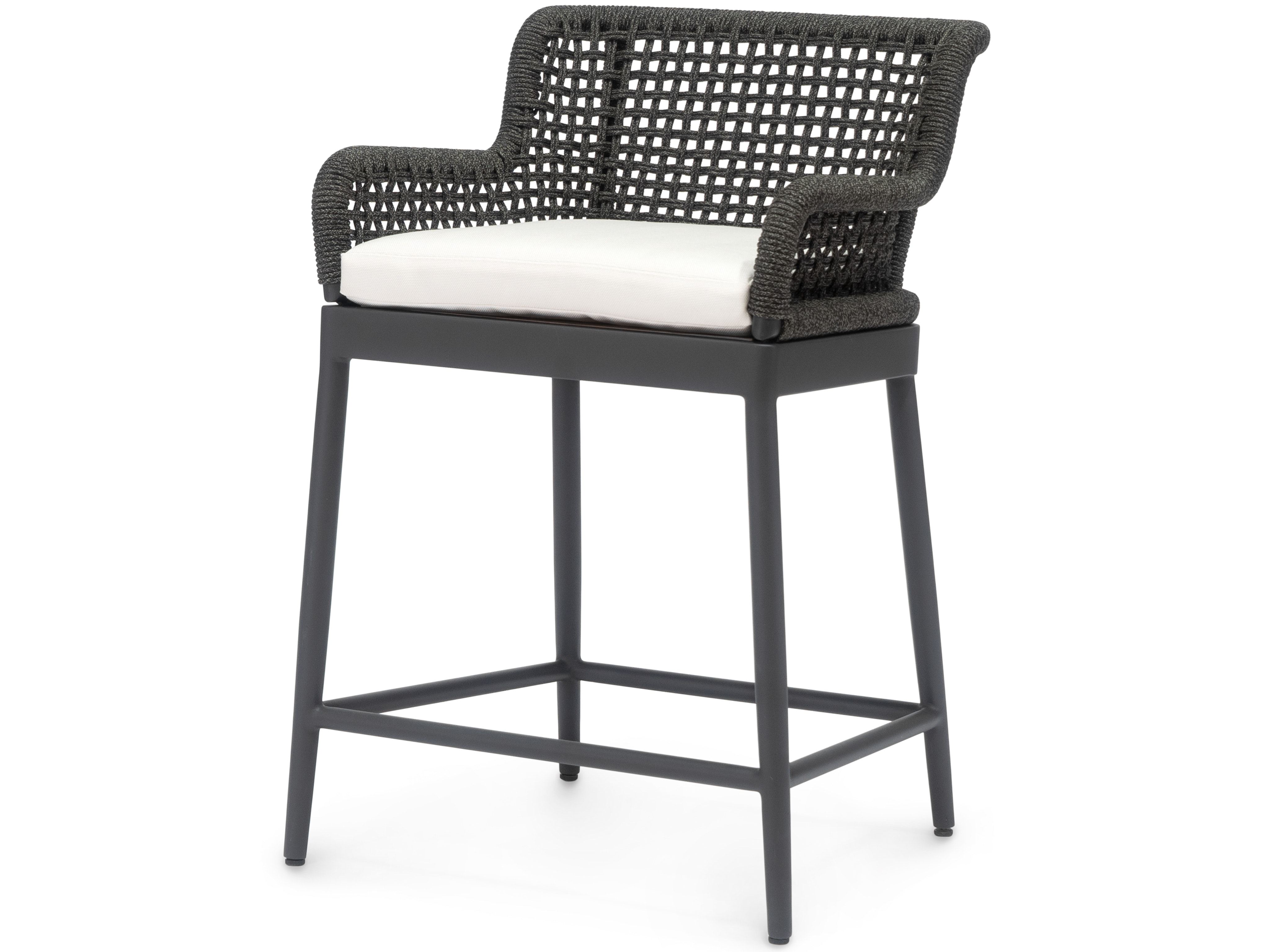 Palecek SOMERSET OUTDOOR 24" COUNTER STOOL CHARCOAL 7351-31