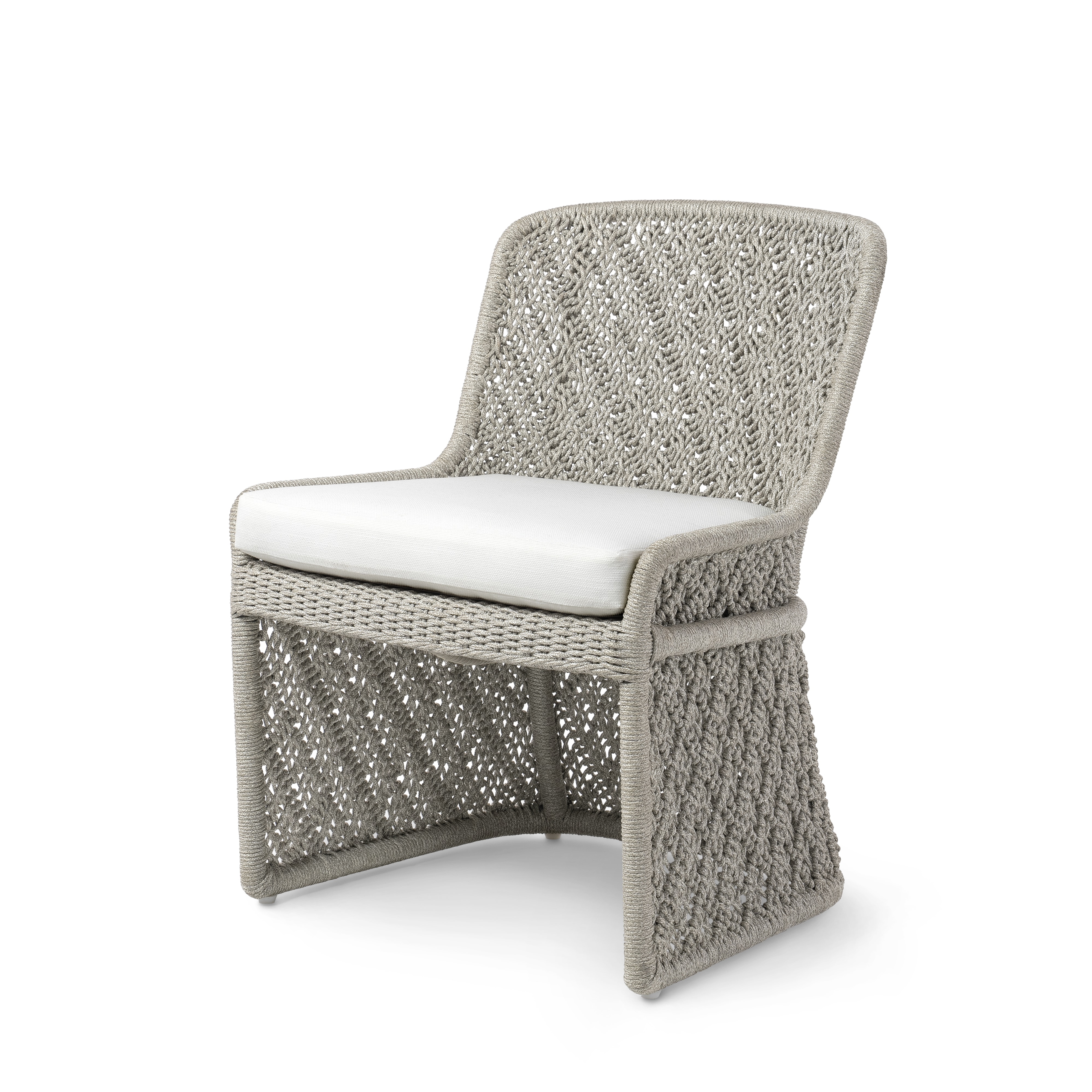 Palecek JENSON OUTDOOR SIDE CHAIR, GREY 7365-40