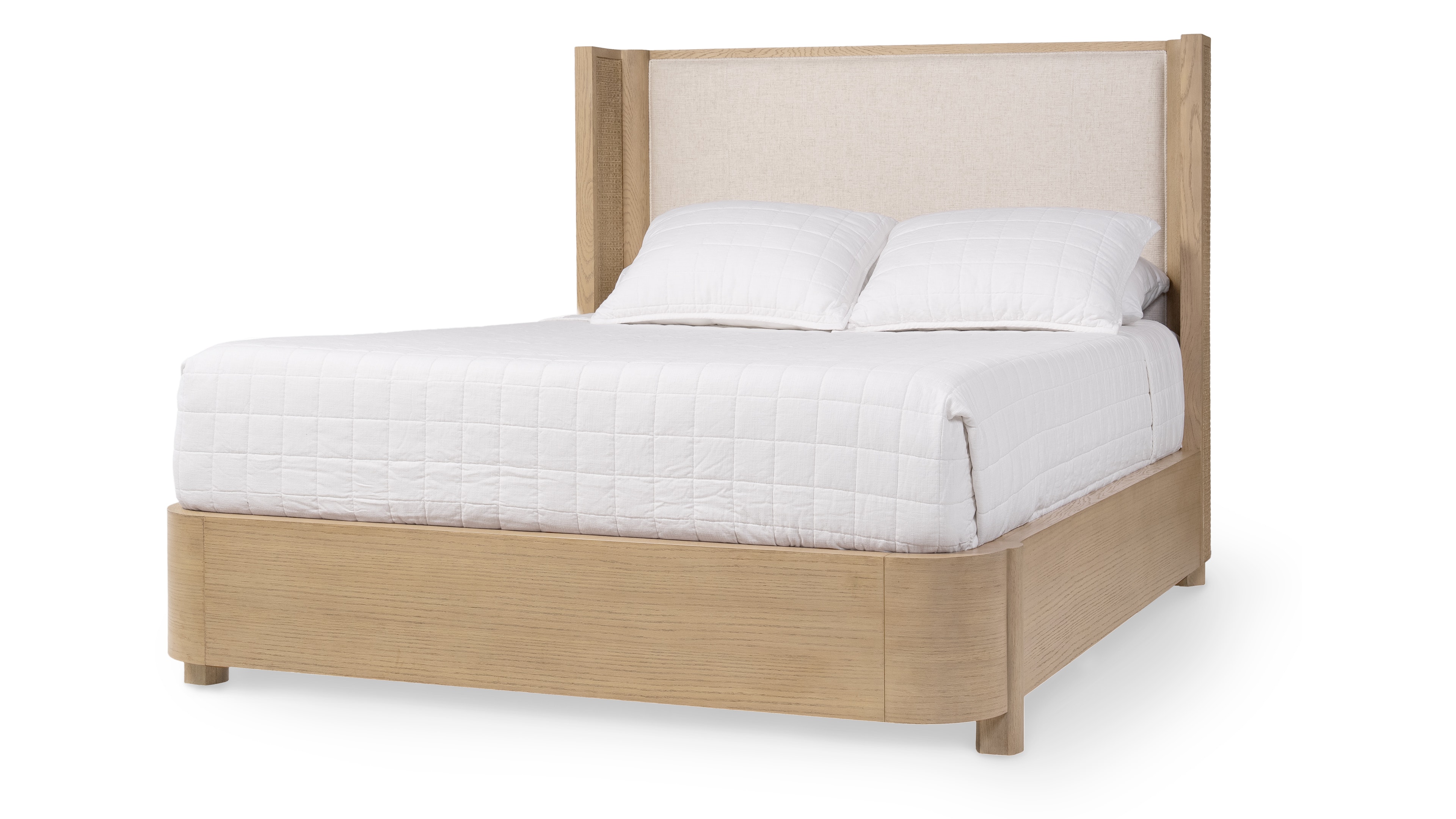 Palecek ZOEY NATURAL OAK BED, QUEEN 7366-96