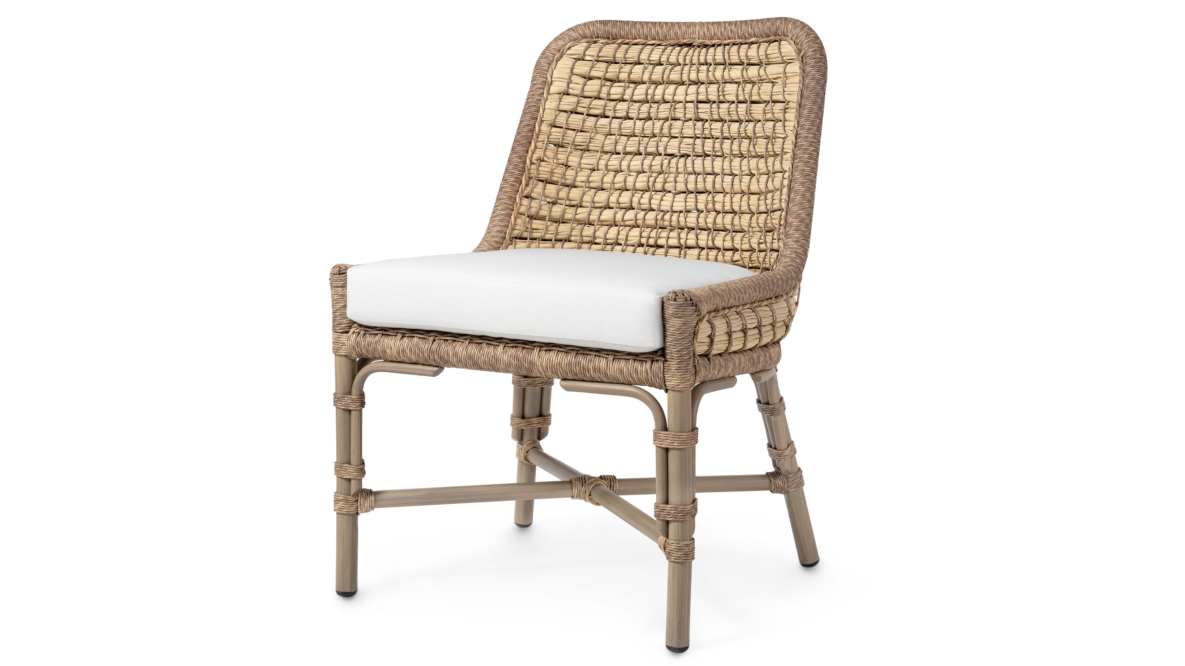 Palecek CAPITOLA OUTDOOR SIDE CHAIR, NATURAL 7409-01