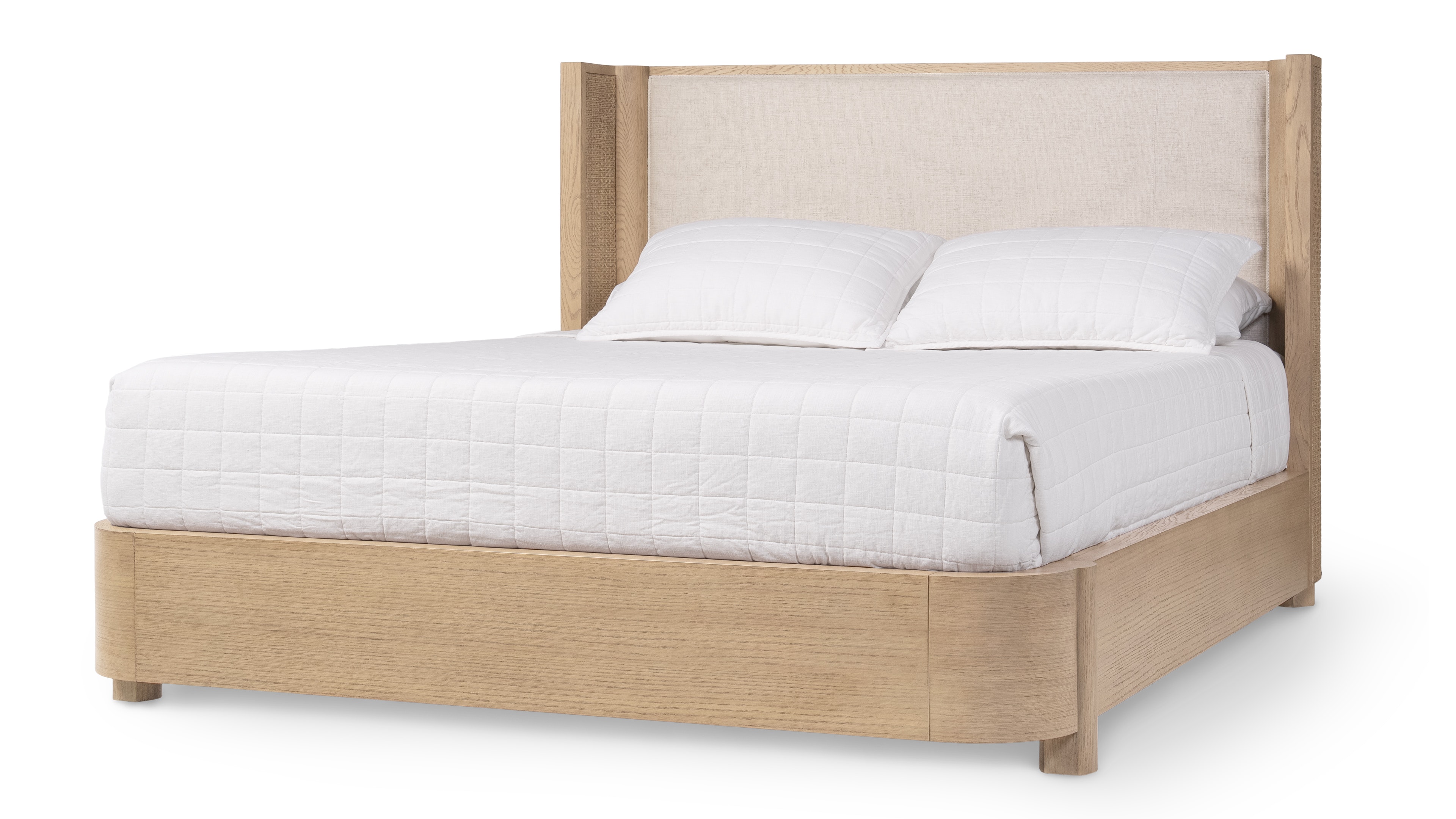 Palecek ZOEY NATURAL OAK BED, KING 7420-96