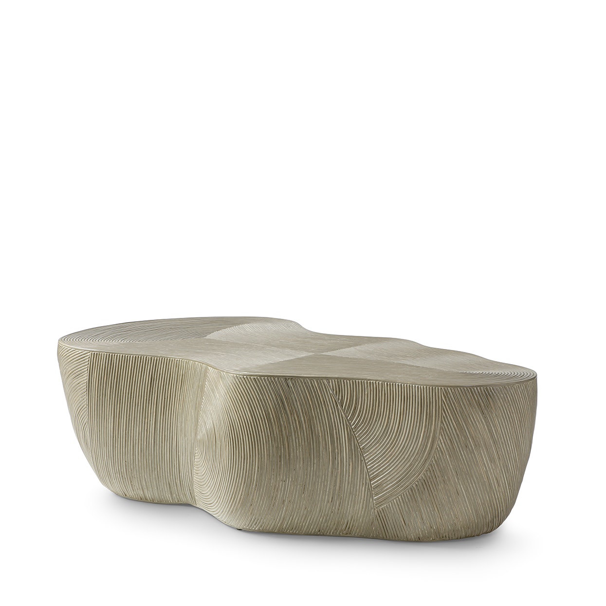 Palecek FAIRFAX RATTAN COFFEE TABLE 7421