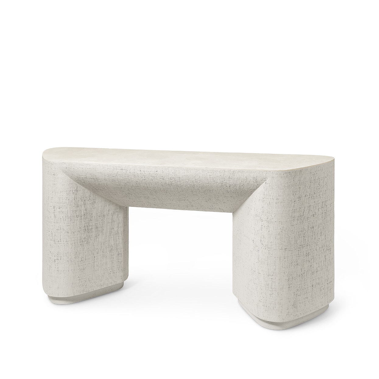 Palecek HOLLAND OUTDOOR CONSOLE TABLE, WHITE 7422-05
