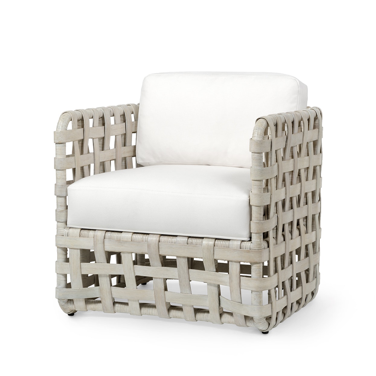 Palecek MEDFORD LOUNGE CHAIR, WHITE 7423-88