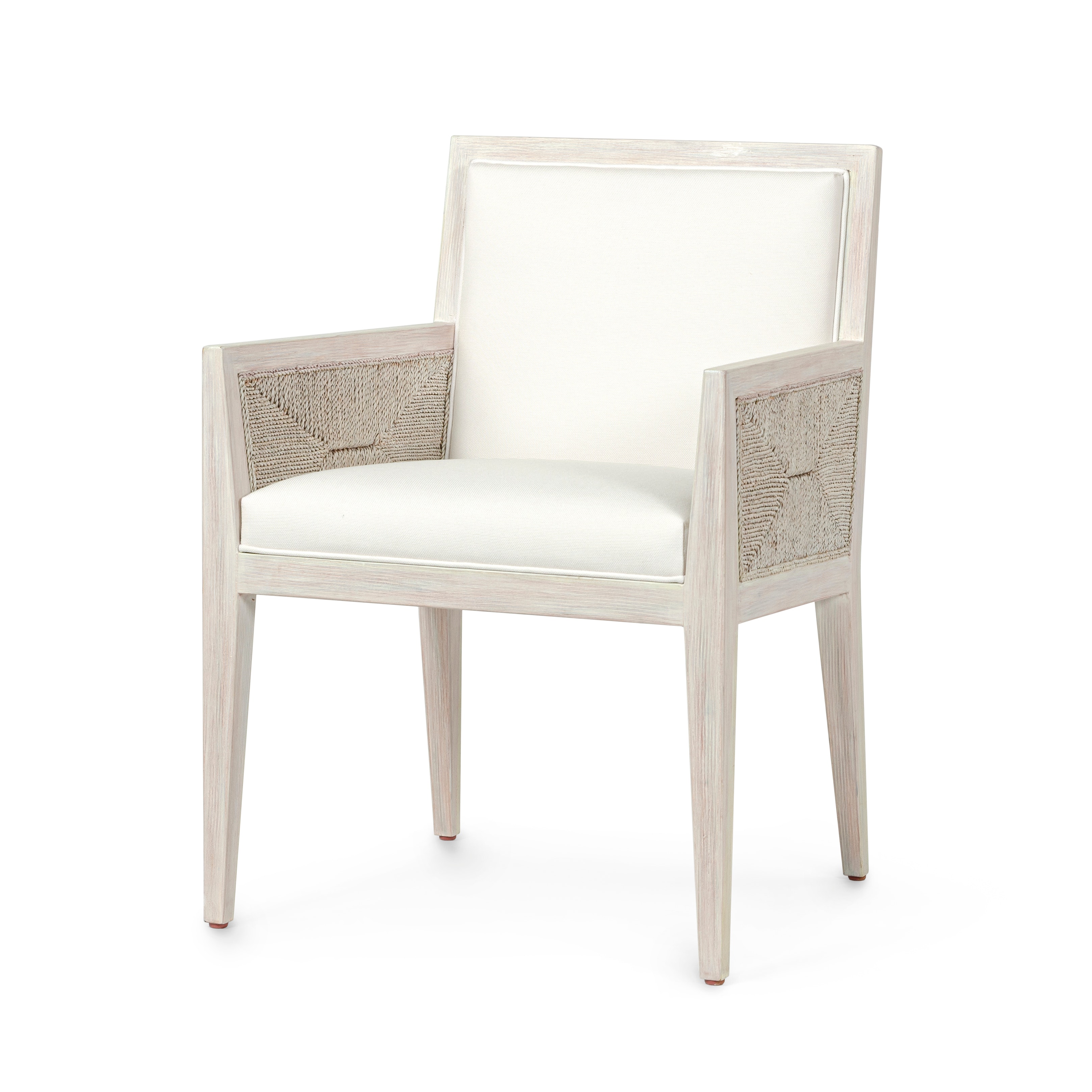 Palecek SANTA BARBARA ARM CHAIR, WHITE SAND 7461-03