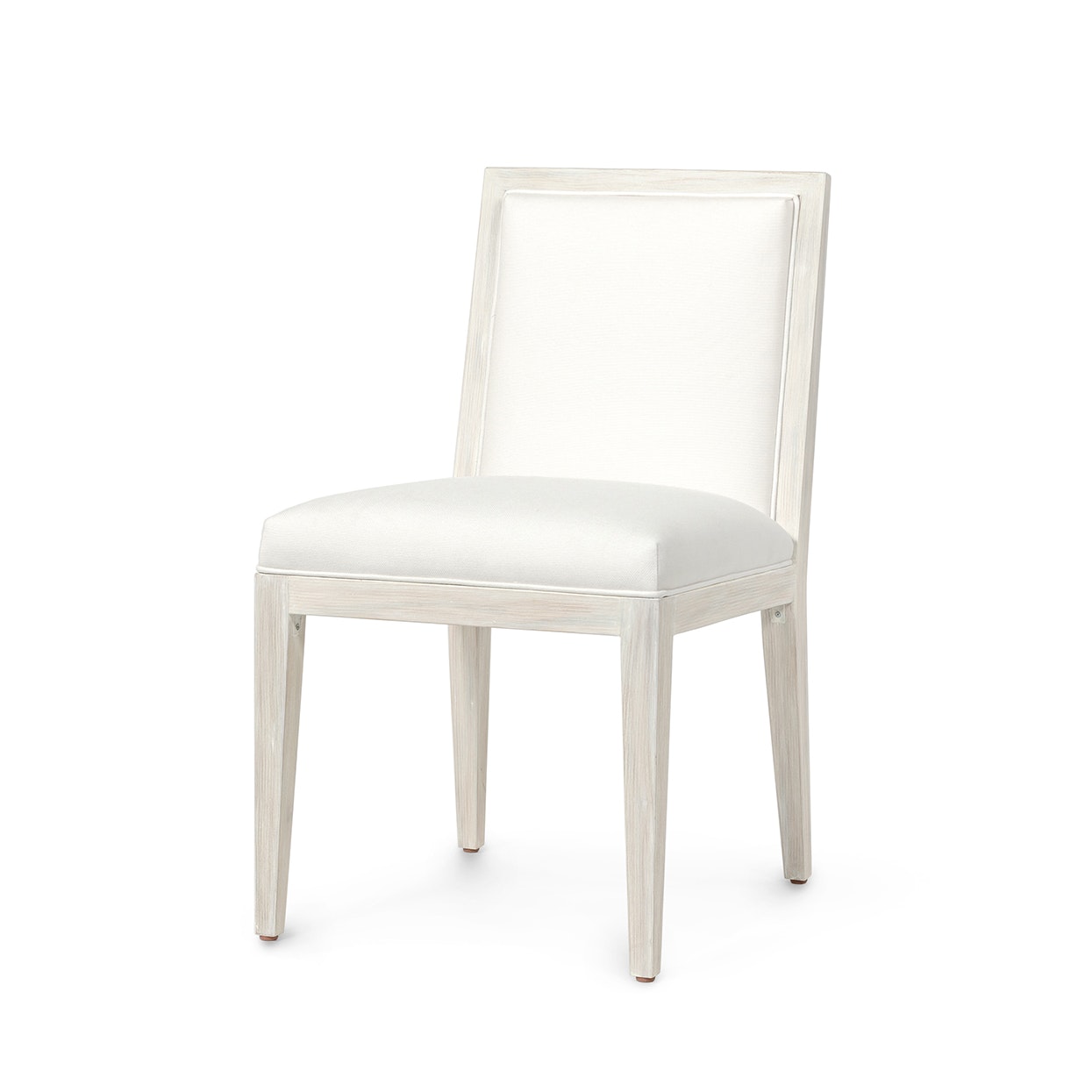 Palecek SANTA BARBARA SIDE CHAIR, WHITE SAND 7463-03