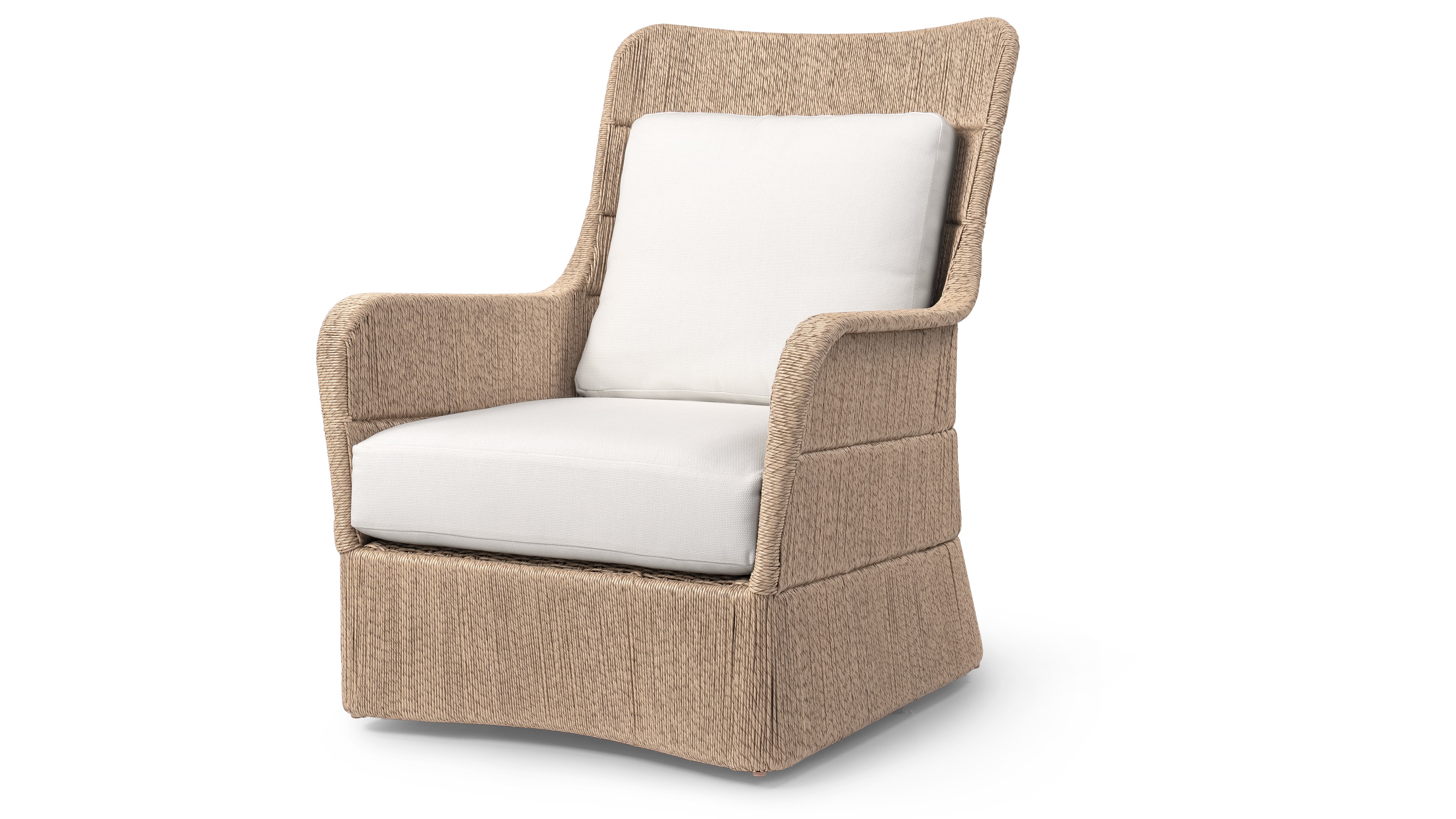 Palecek OLEMA OUTDOOR SWIVEL LOUNGE CHAIR 7480-01