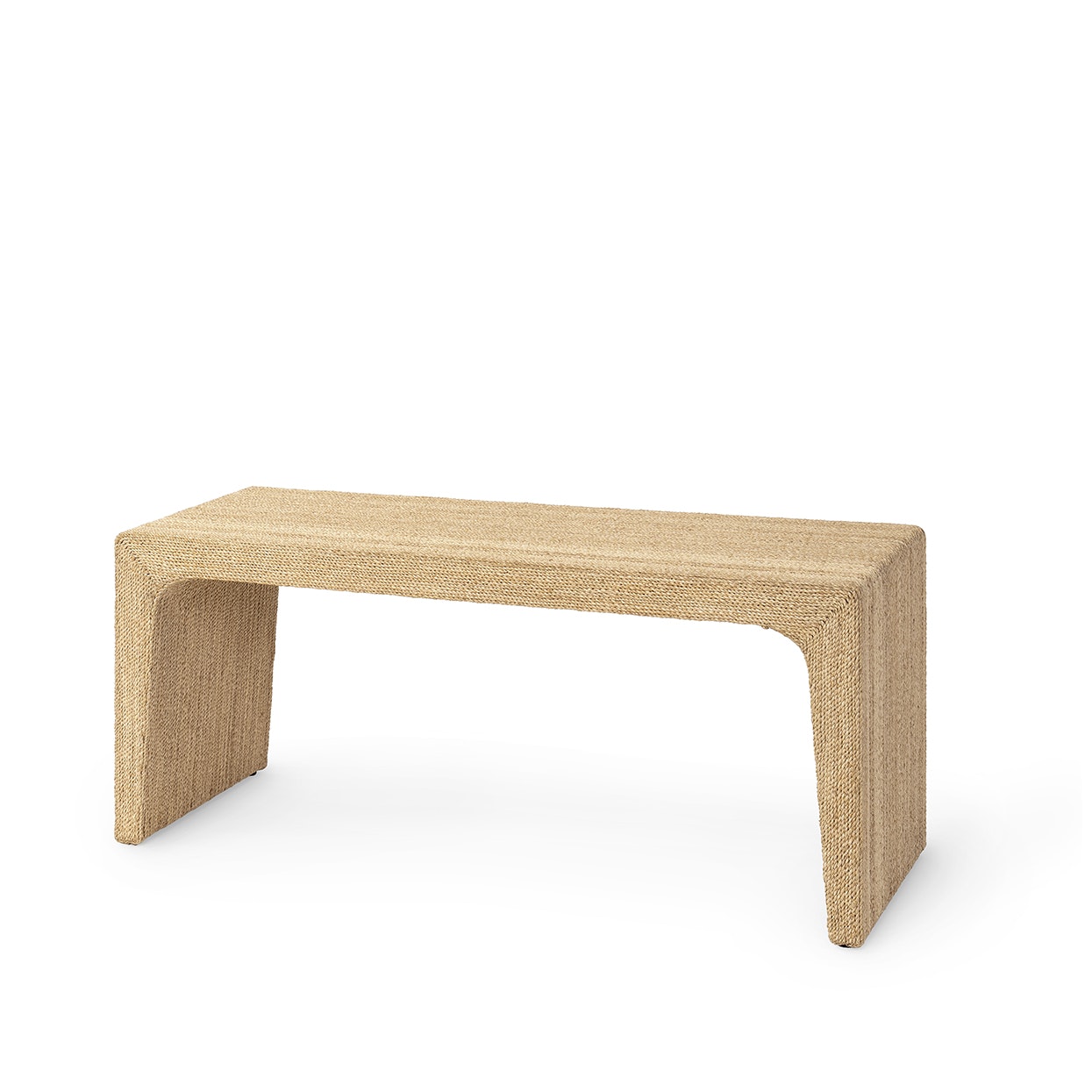 Palecek ABBOTT ROPE WRAPPED COFFEE TABLE, TALL 7507-01