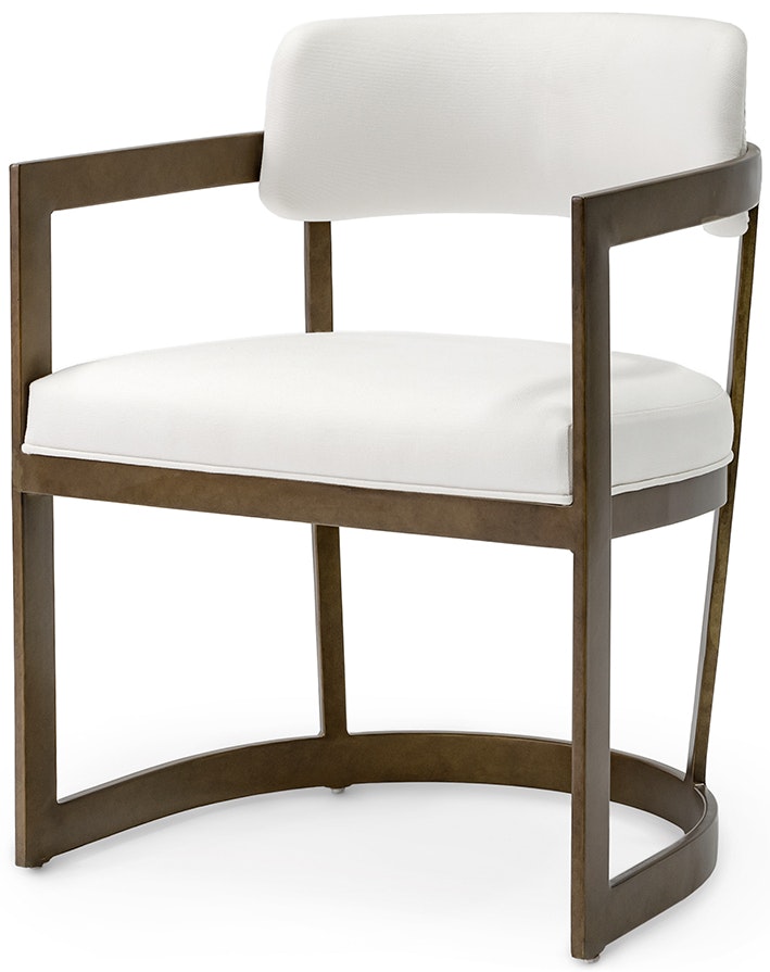 Palecek CONRAD ARM CHAIR GOLD 7562