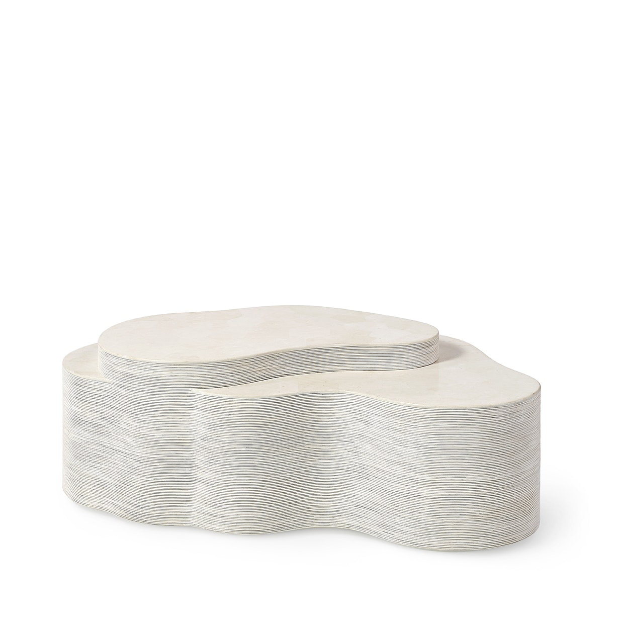 Palecek LEVINE COFFEE TABLE, WHITE 7563-05