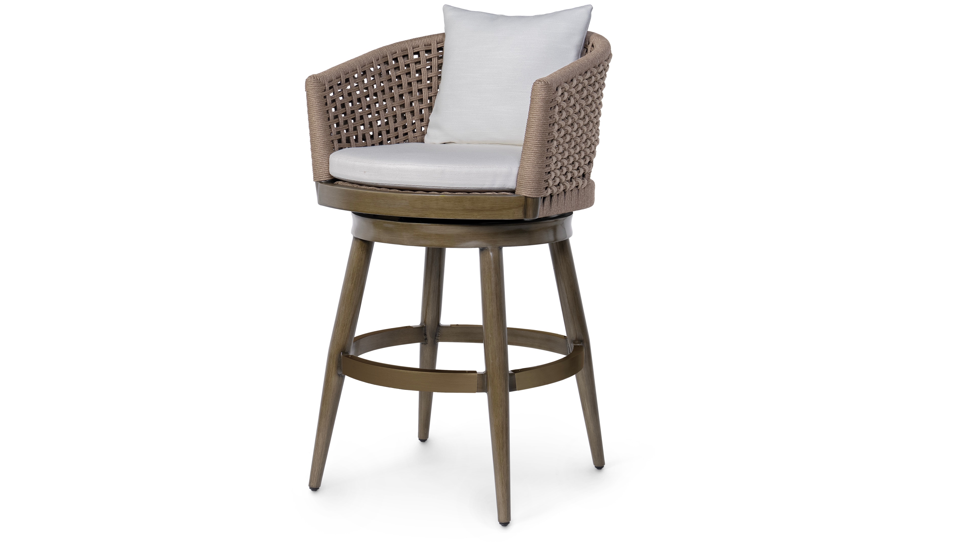 Palecek SOUTHPORT OUTDOOR SWIVEL 30" BARSTOOL, UMBER 7588-83