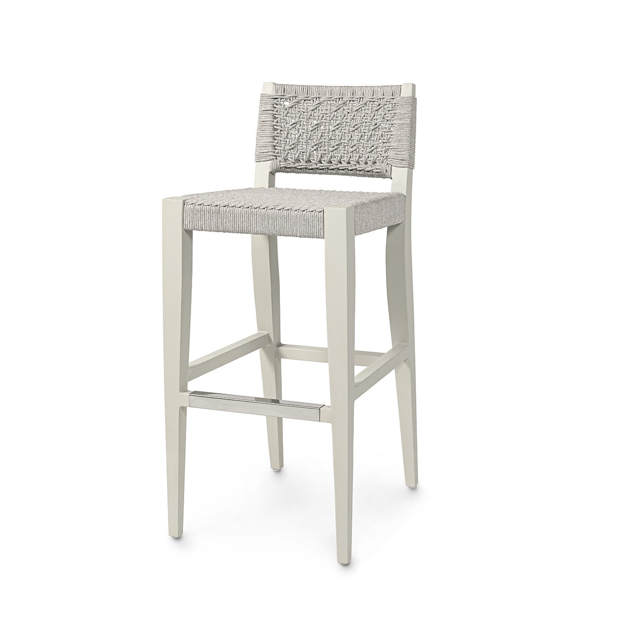 Palecek OLIVER OUTDOOR 30" BARSTOOL, STONE 7624-40