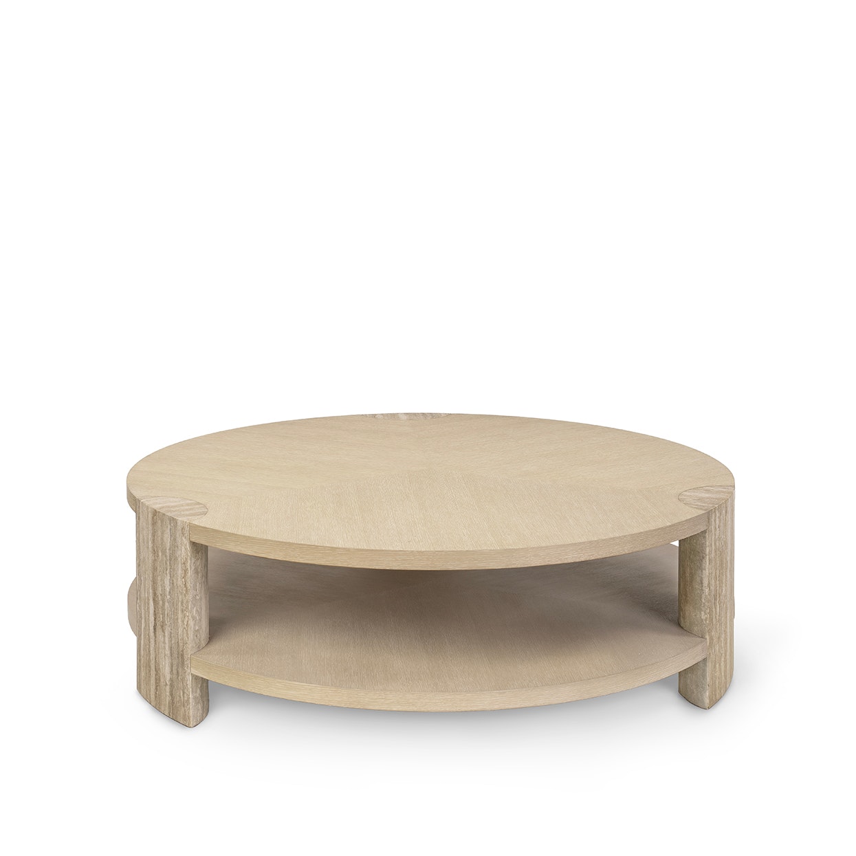 Palecek LAZLO TRAVERTINE COFFEE TABLE, LARGE 7642-79
