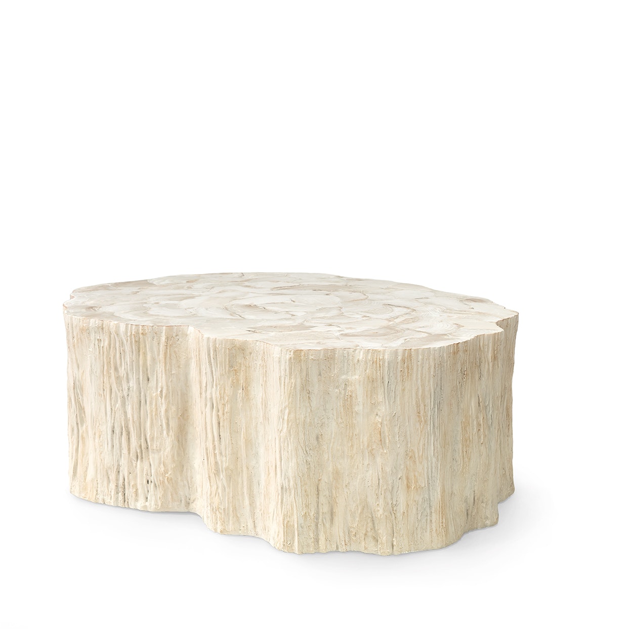 Palecek CAMILLA FOSSILIZED CLAM COFFEE TABLE 7653-79
