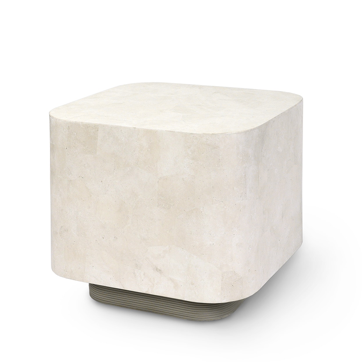 Palecek DAKOTA SIDE TABLE, WHITE 7668-41