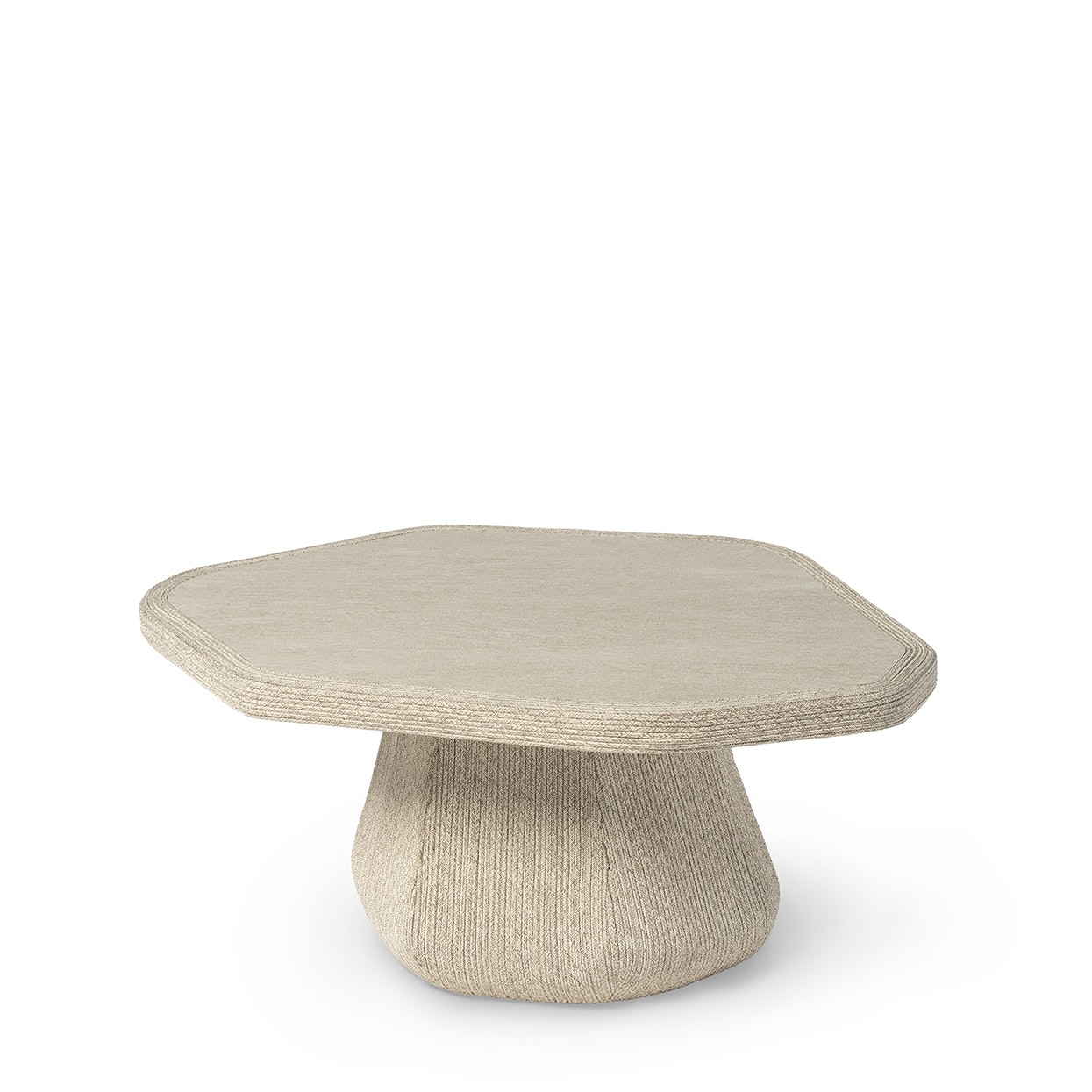 Palecek TIVOLI OUTDOOR COFFEE TABLE, SMALL, SAND 7670-41