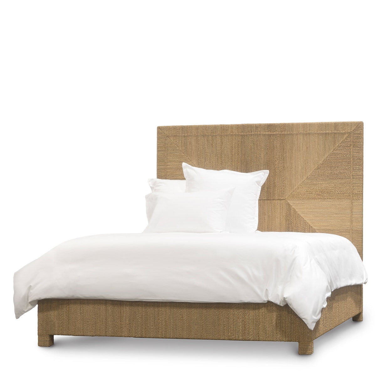Palecek WOODSIDE BED QUEEN, NATURAL 7697-01