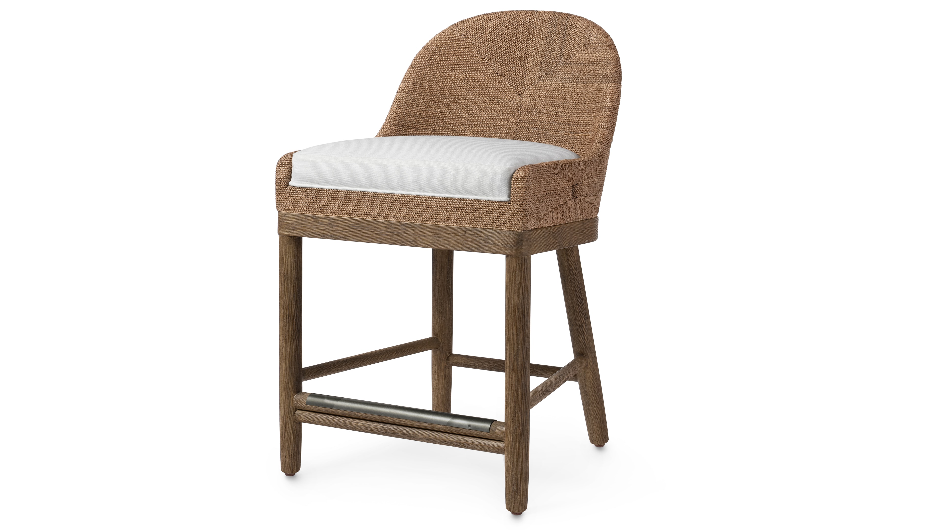Palecek MESA 24" COUNTER STOOL, NATURAL 7704-01