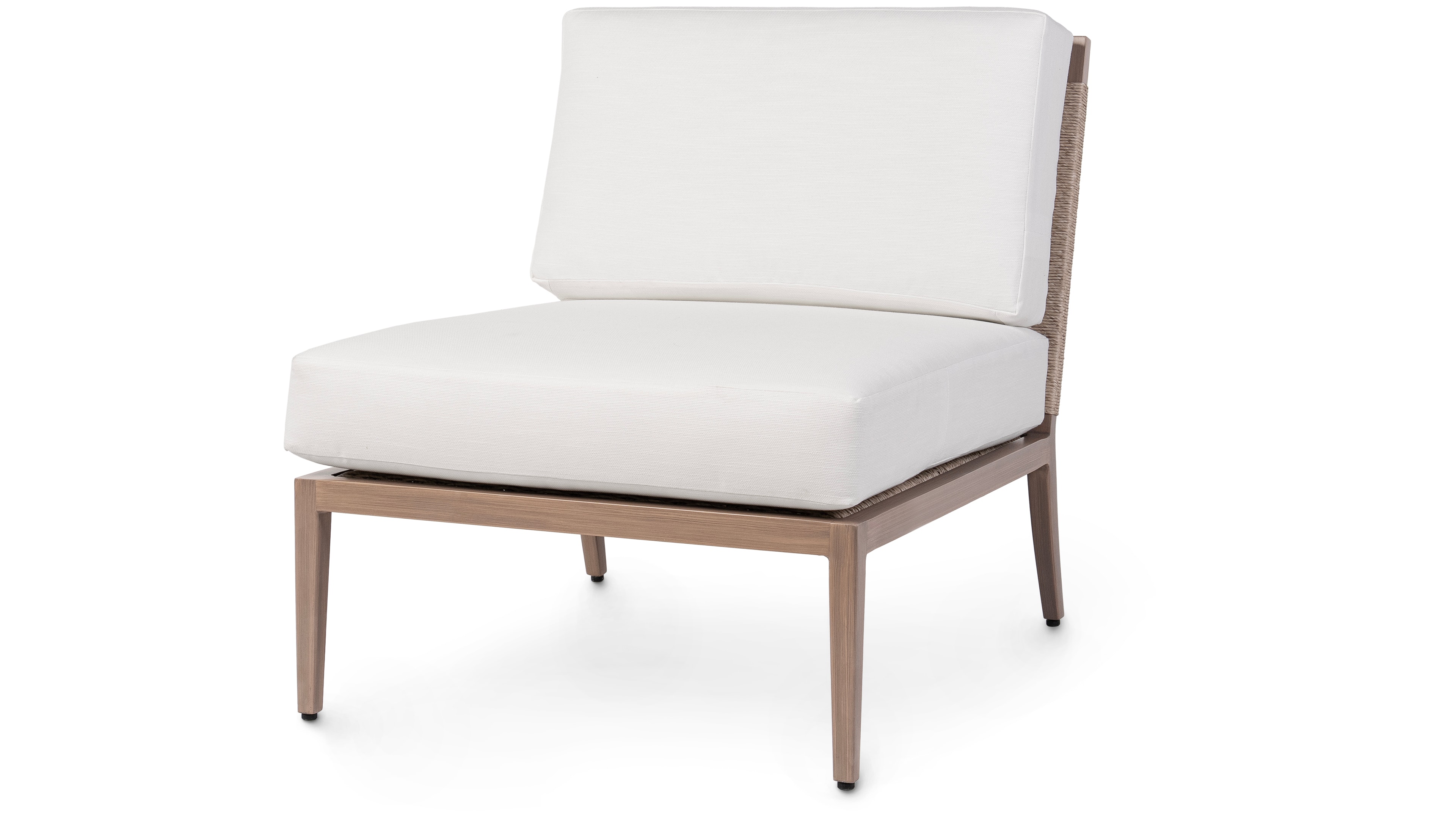 Palecek AMALFI OUTDOOR ALUMINUM SECTIONAL ARMLESS 7724-02