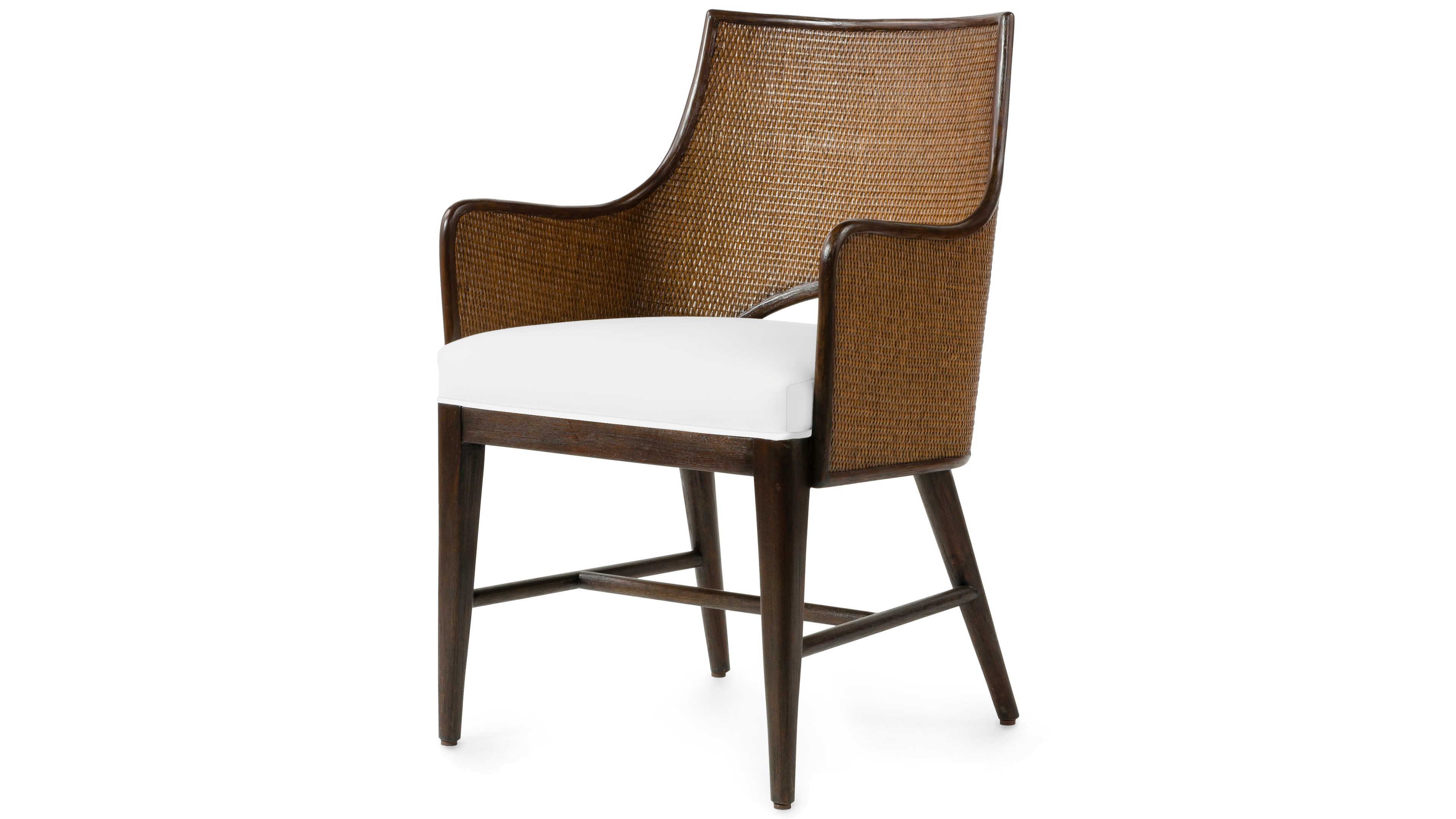 Palecek AVALON ARM CHAIR, DARK WALNUT 7754-79
