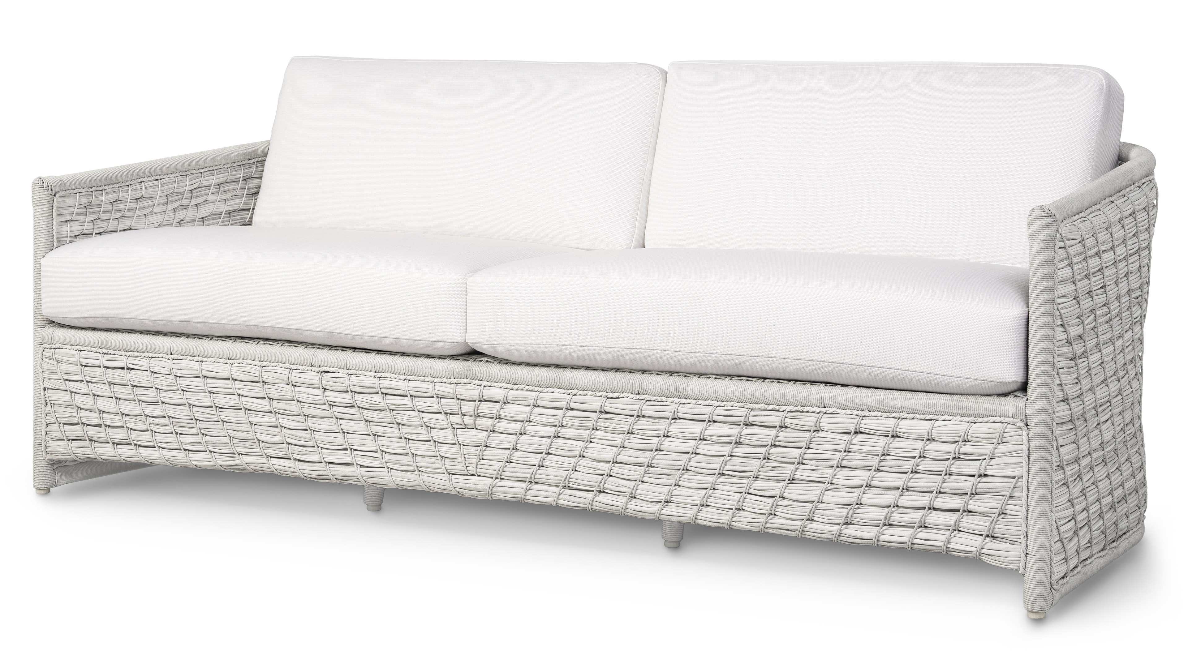 Palecek CAPITOLA OUTDOOR SOFA, WHITEWASH 7796-05