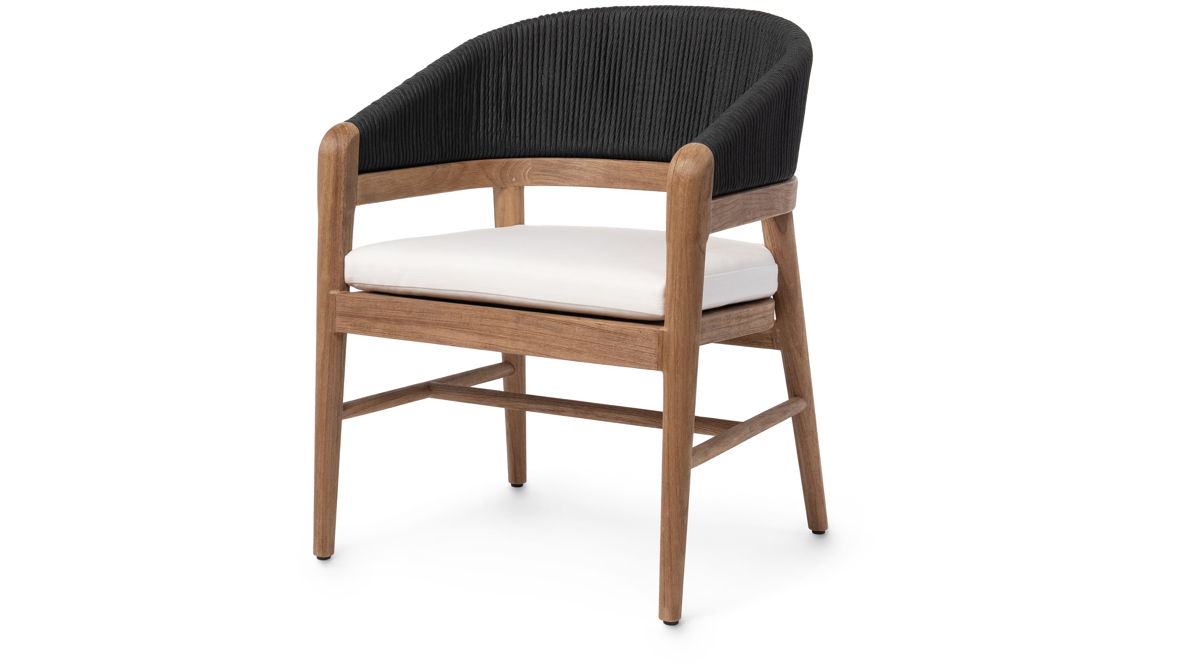 Palecek CASEY OUTDOOR ARM CHAIR, BLACK 7818-10