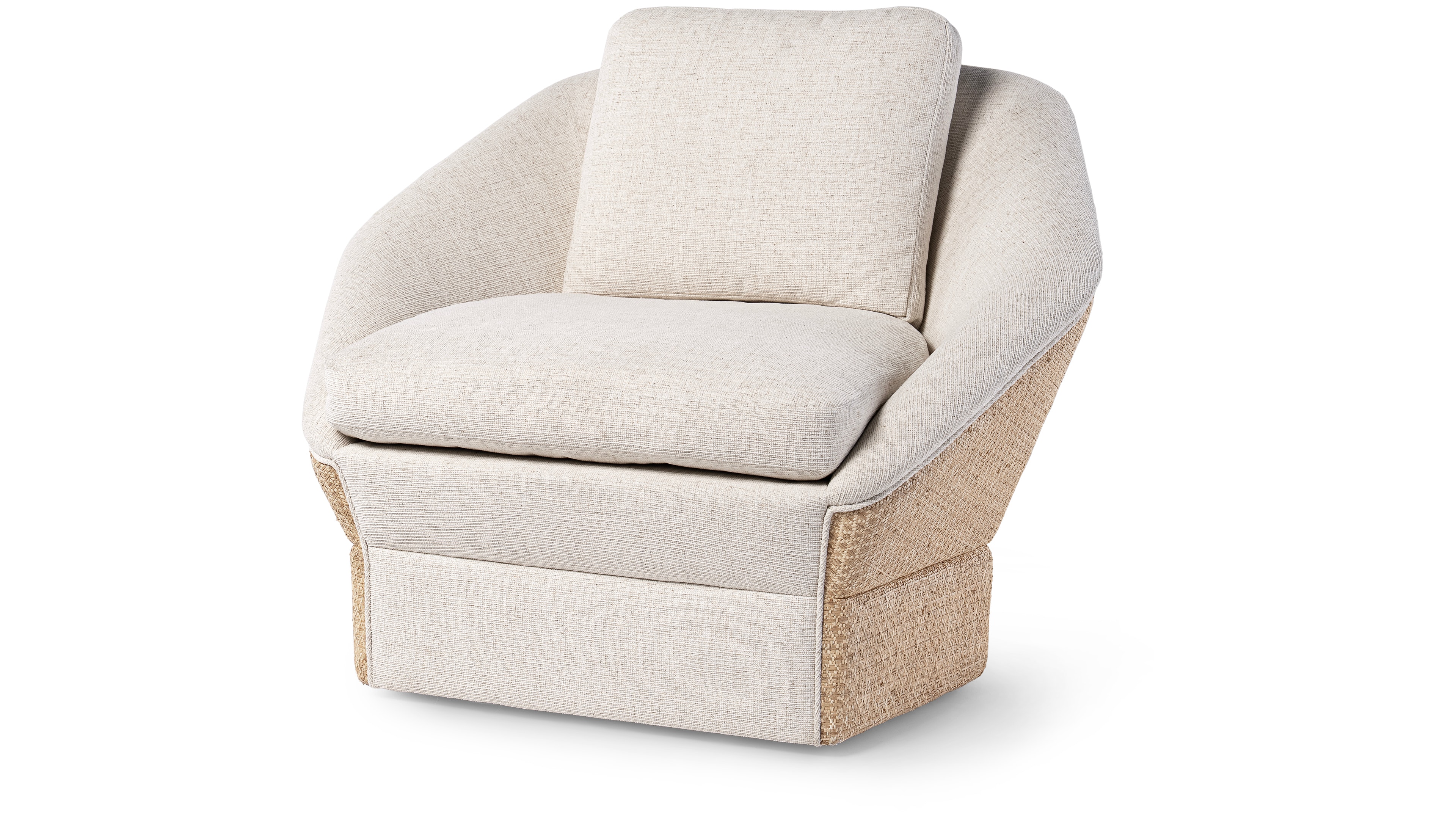 Palecek ARCADIA SWIVEL LOUNGE CHAIR 7848-01