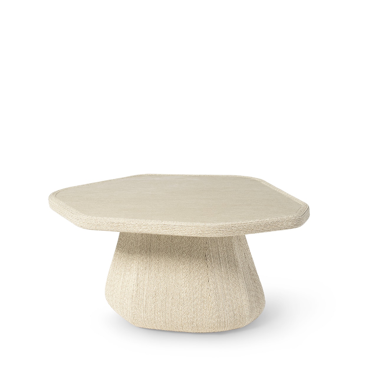 Palecek TIVOLI OUTDOOR COFFEE TABLE, MEDIUM, SAND 7849-41