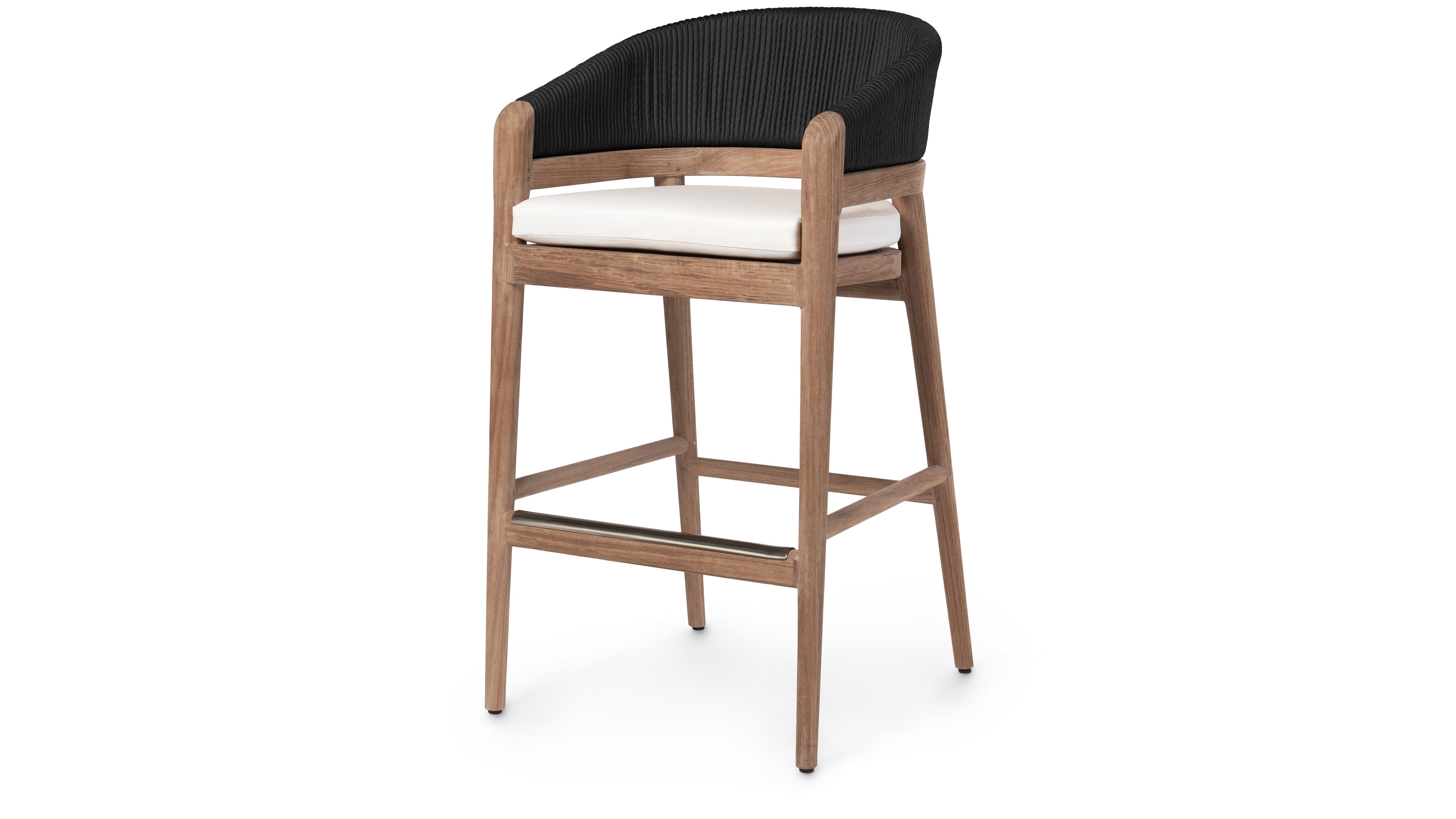 Palecek CASEY OUTDOOR 30" BARSTOOL, BLACK 7889-10