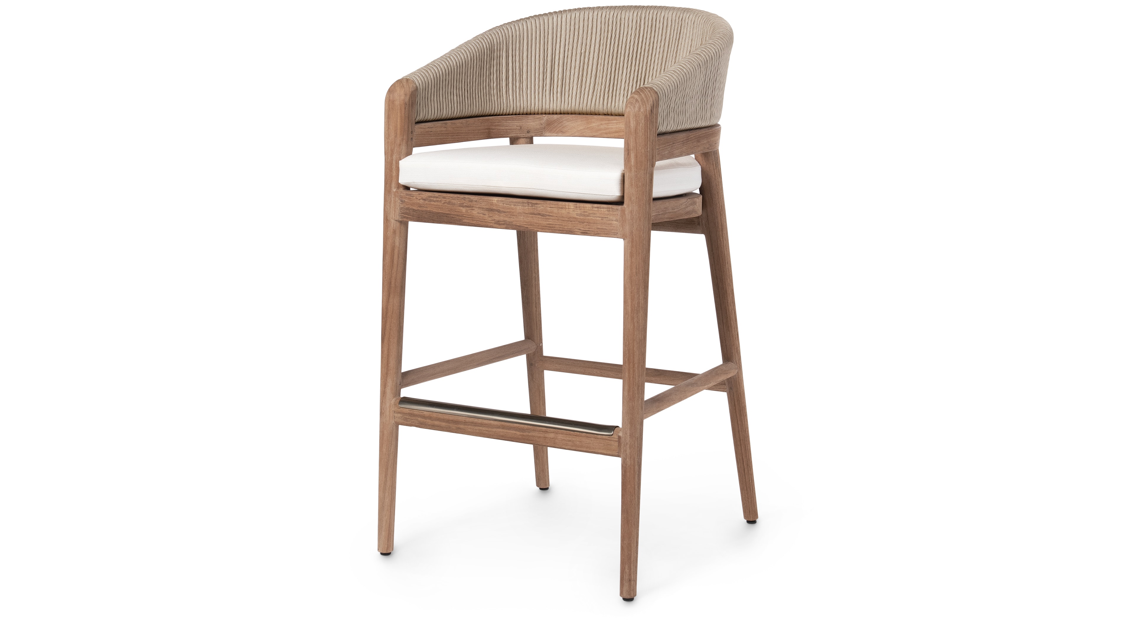Palecek CASEY OUTDOOR 30" BARSTOOL, TAUPE 7889-79