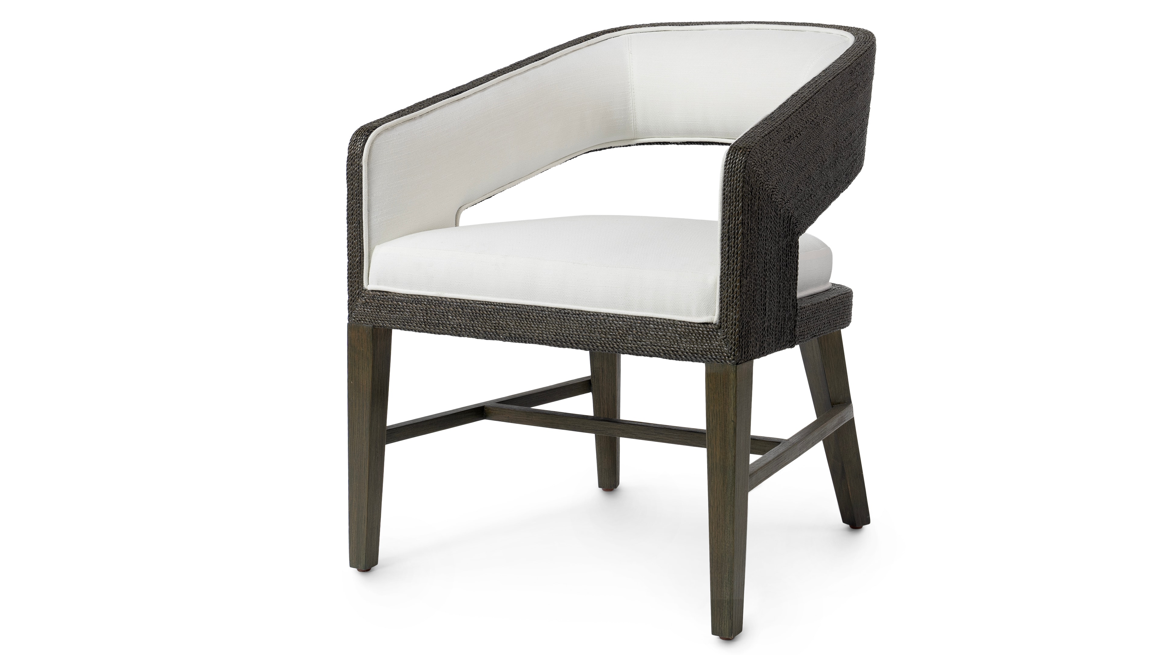 Palecek HADLEY ARM CHAIR, CHARCOAL 7904-69