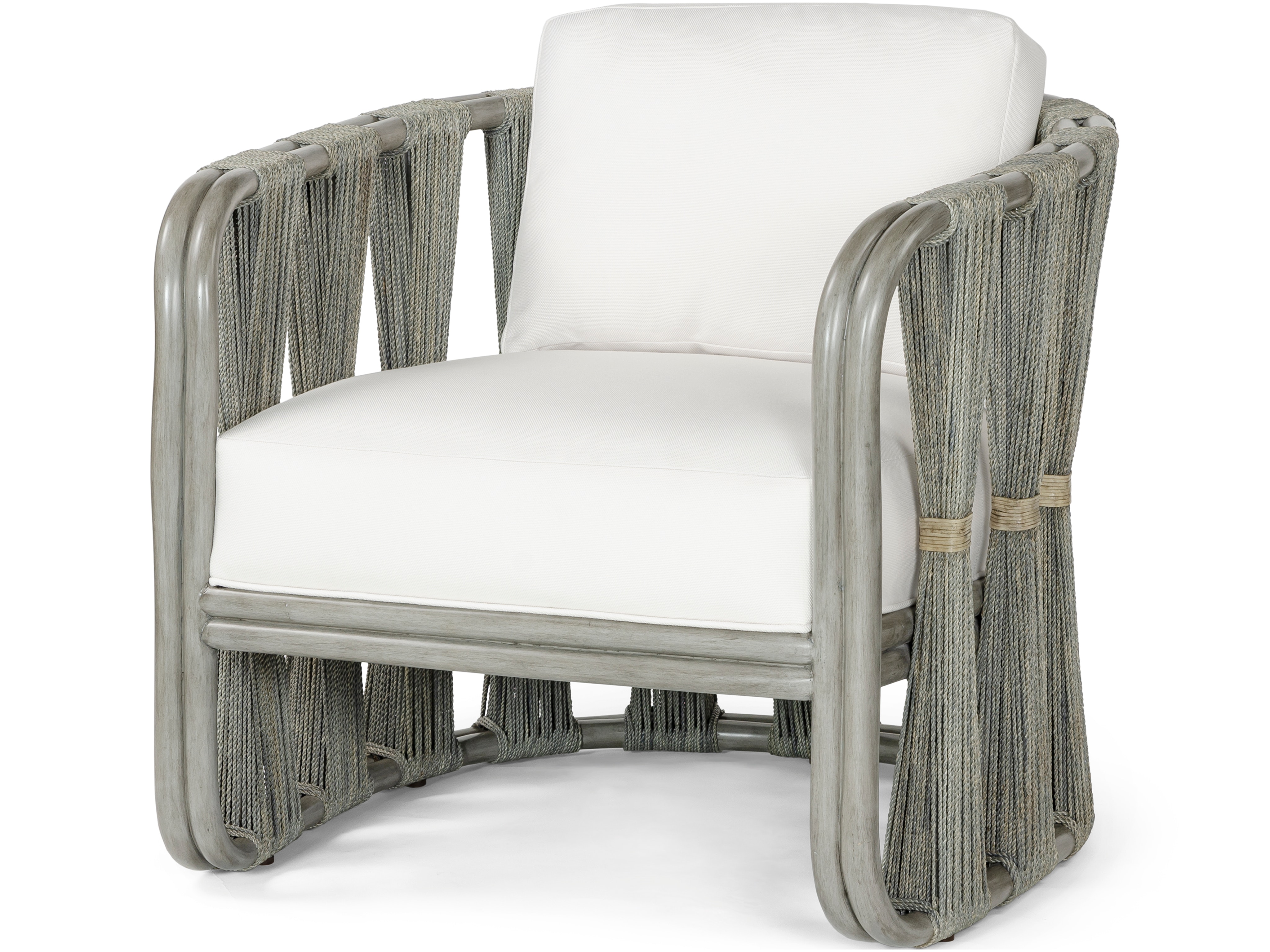 Palecek STRINGS ATTACHED LOUNGE CHAIR GREY 7918-31