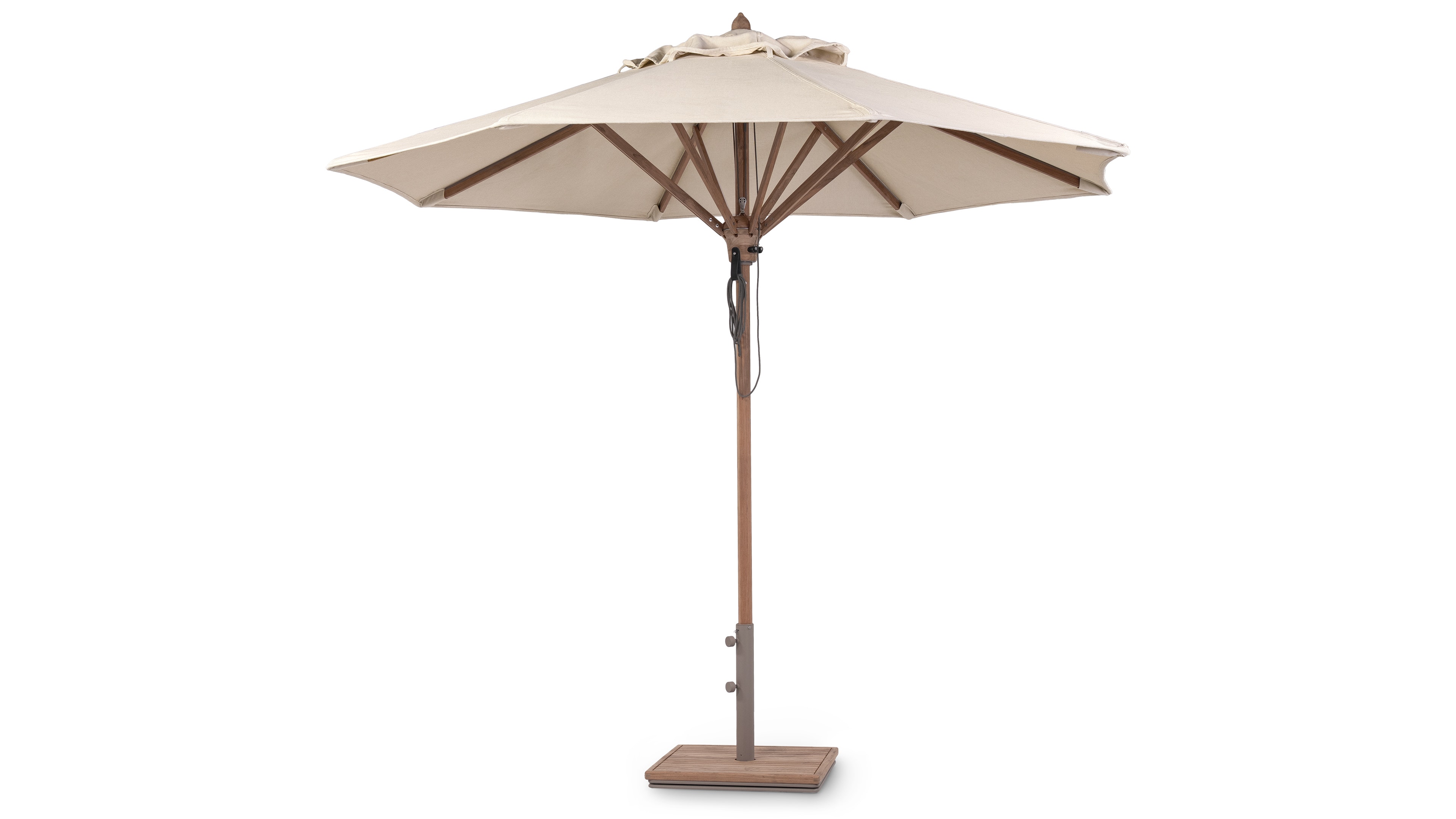 Palecek HUNTINGTON TEAK OUTDOOR UMBRELLA 9005-01